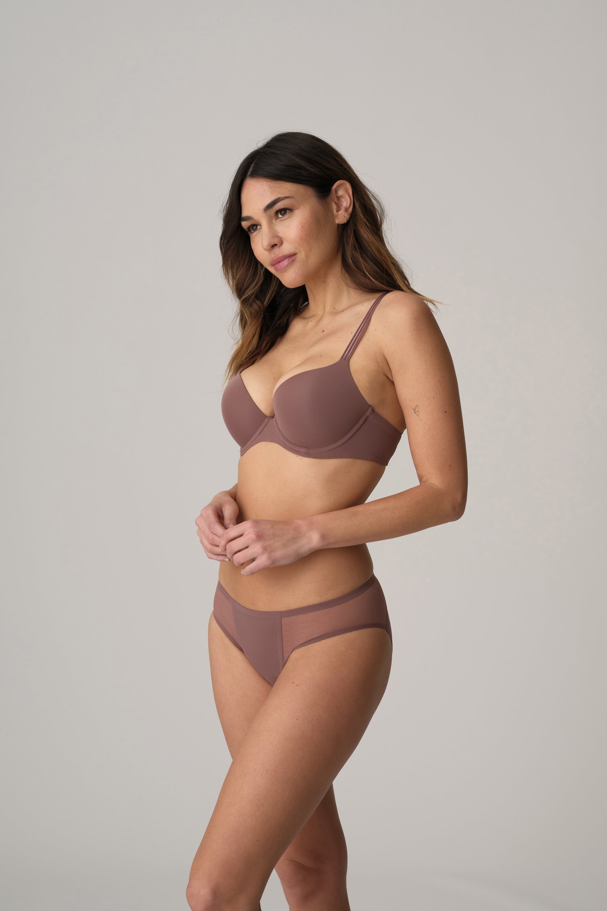 Marie Jo Louie push-up bh satin taupe