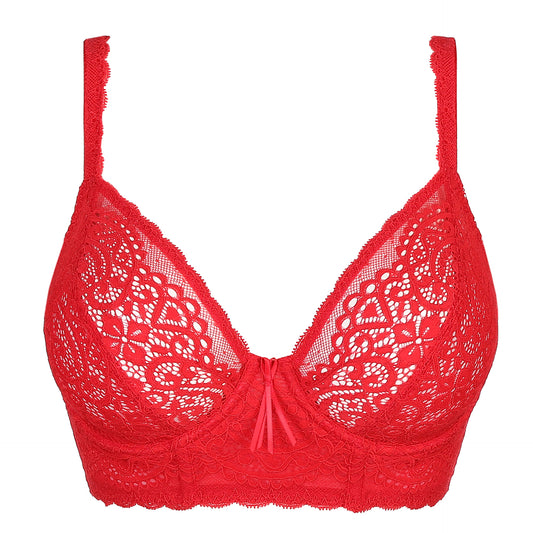 PrimaDonna Twist I do plunge bh longline scarlet