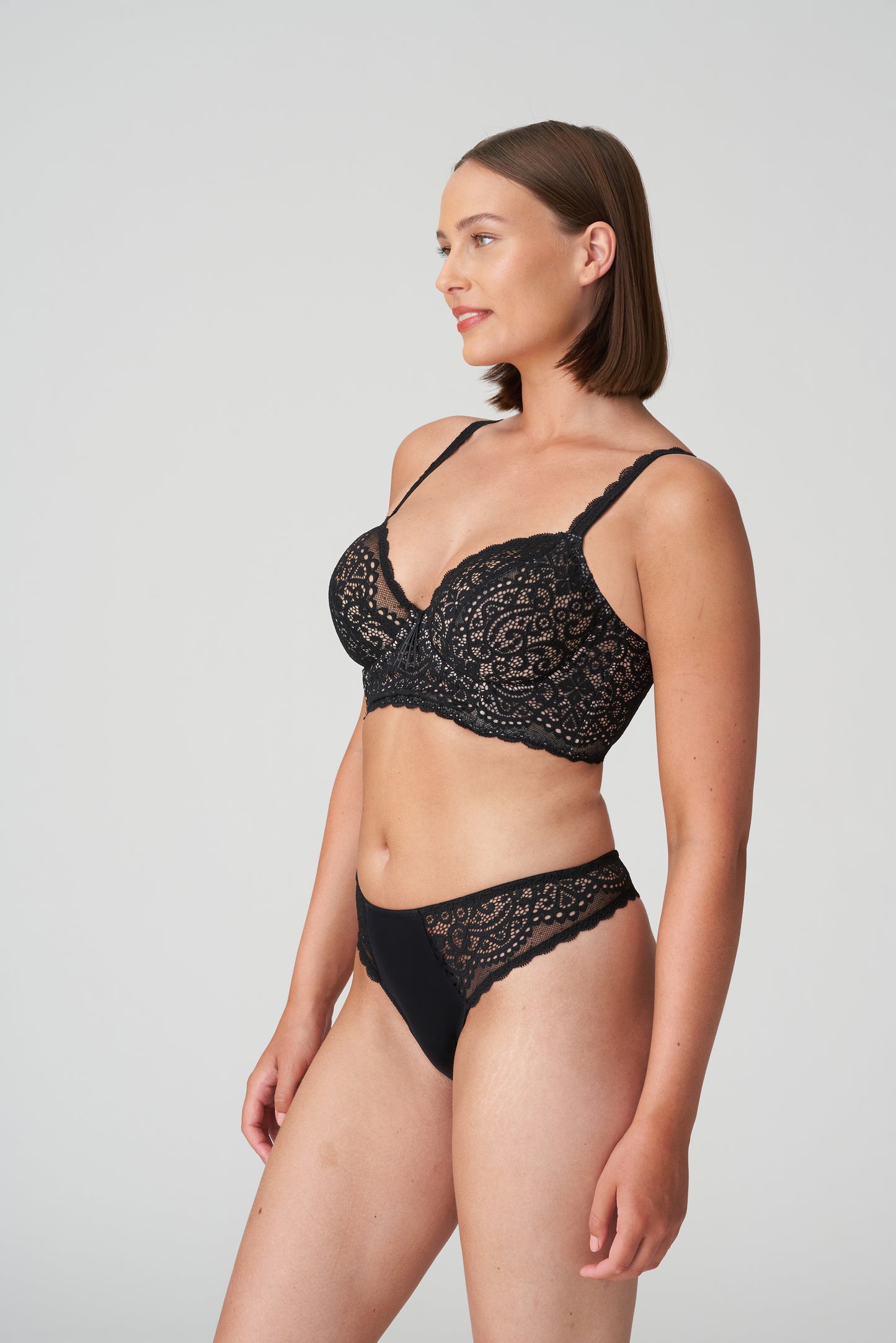 PrimaDonna Twist I do plunge bh longline zwart