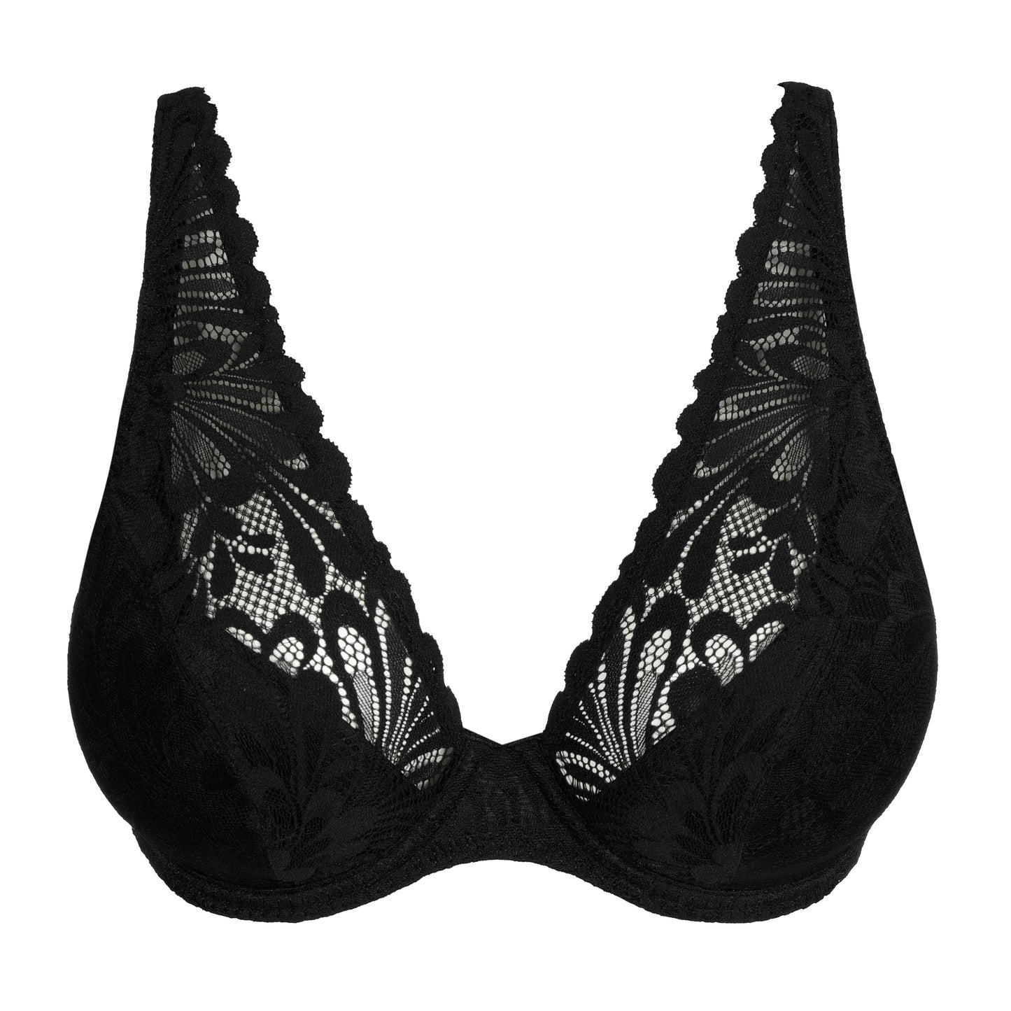 Primadonna Twist Rupi plunge bh halve mousse cups zwart