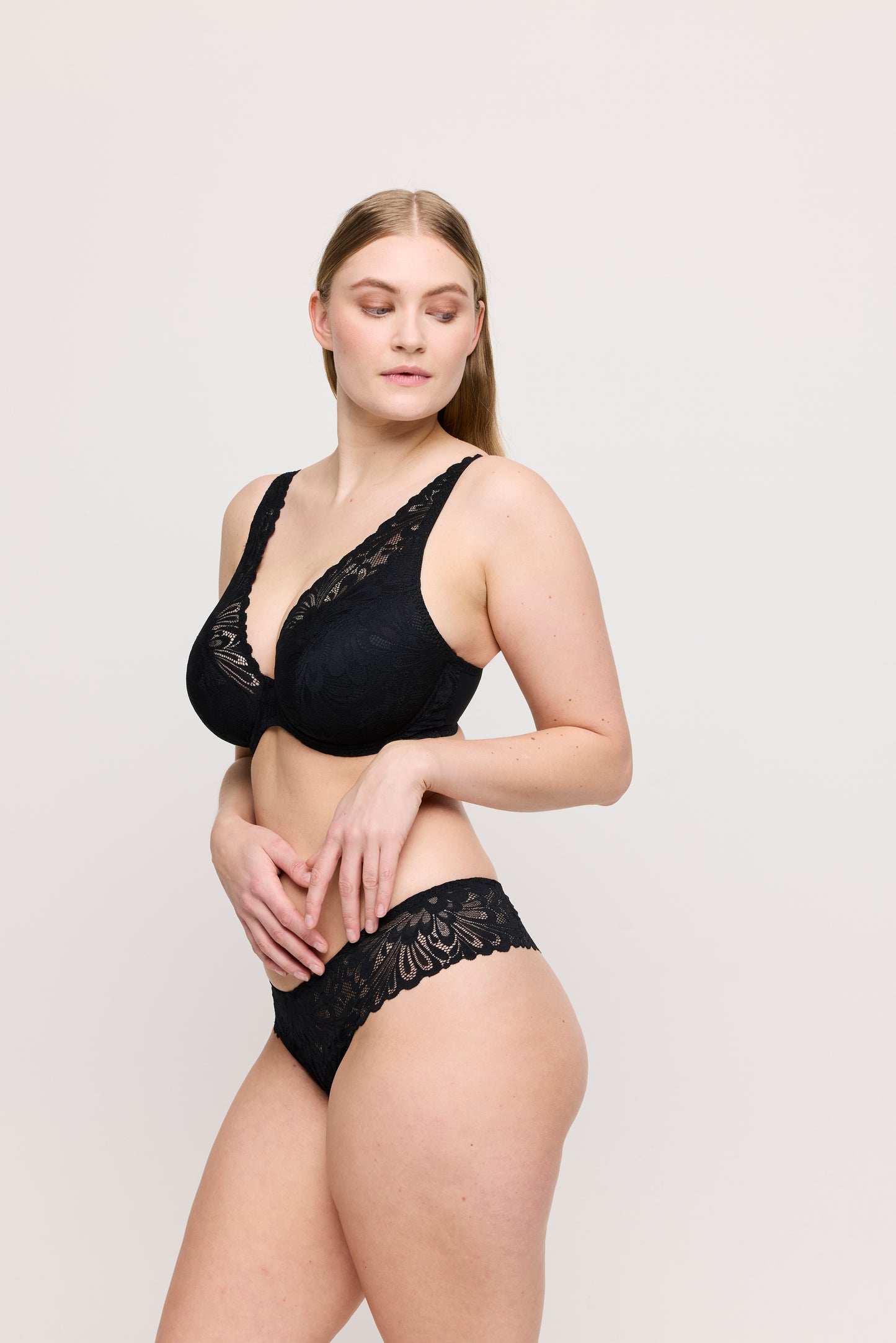 Primadonna Twist Rupi plunge bh halve mousse cups zwart