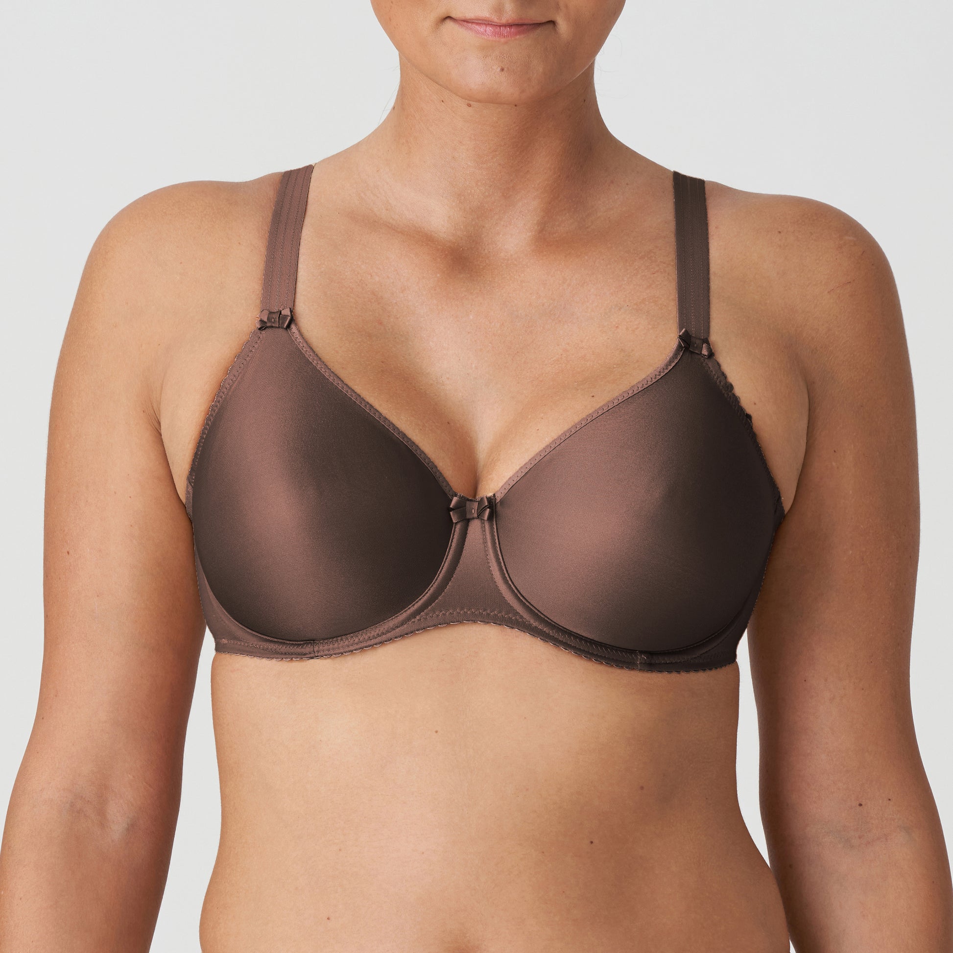 Primadonna Satin volle cup bh naadloos Ebony