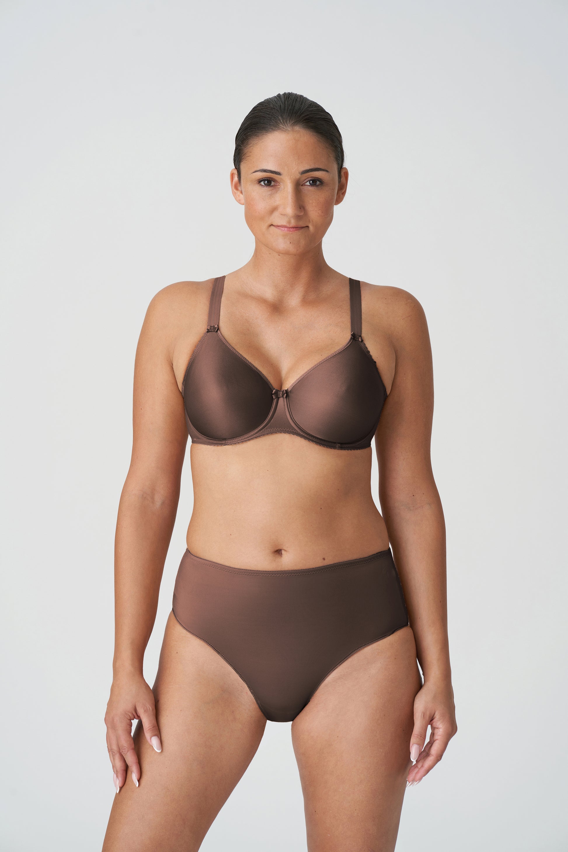 Primadonna Satin volle cup bh naadloos Ebony