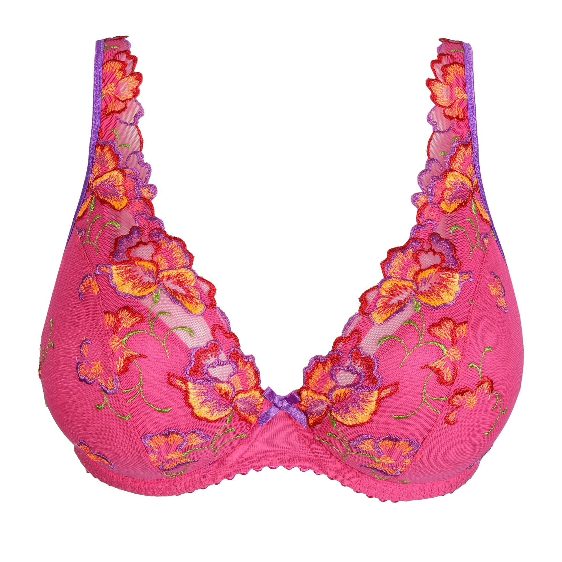 Primadonna Devdaha plunge bh halve mousse cups VERY BERRY