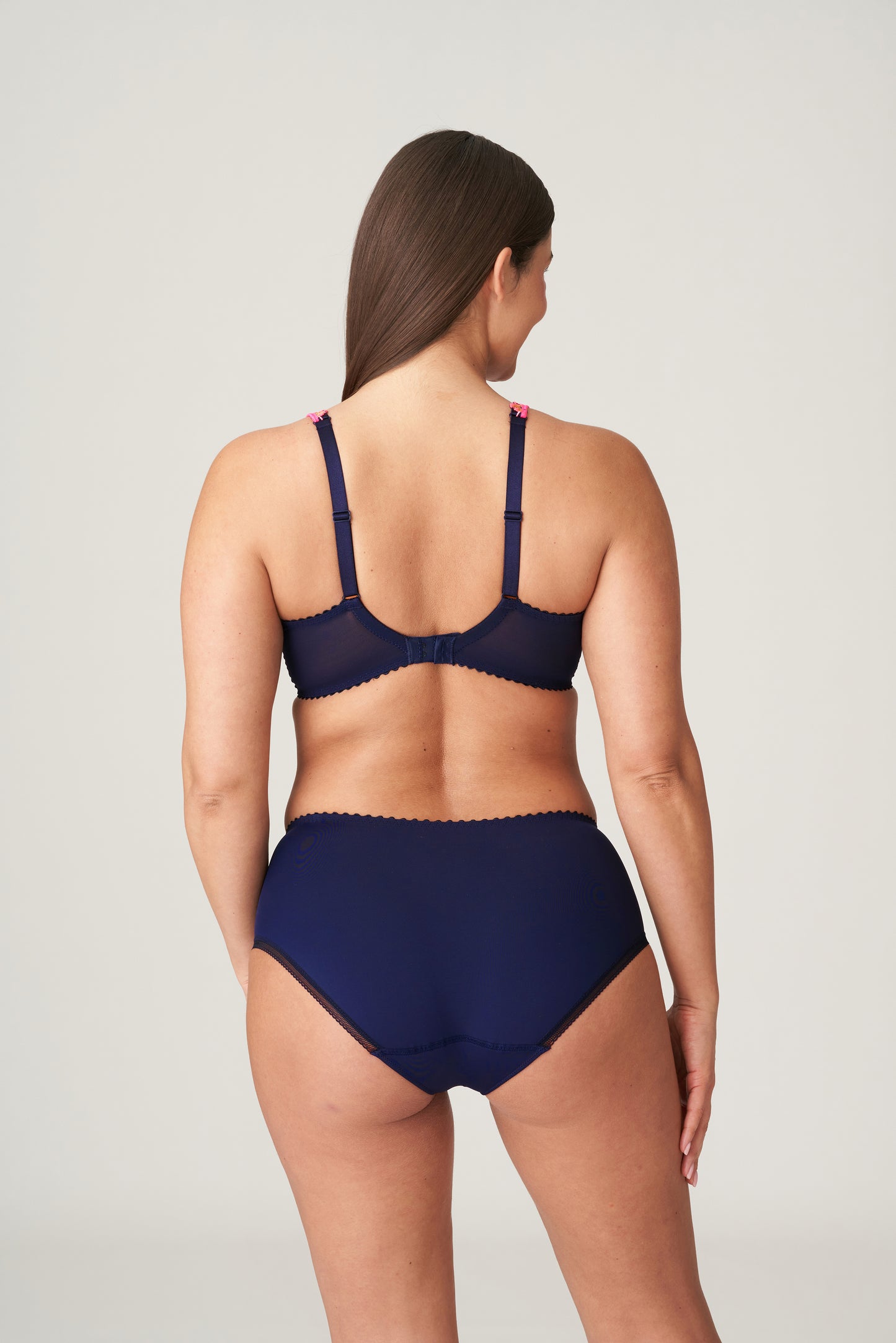 Primadonna Devdaha plunge bh halve mousse cups velvet blue