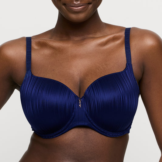Primadonna Twist Knokke voorgevormde bh - hartvorm saffier blauw