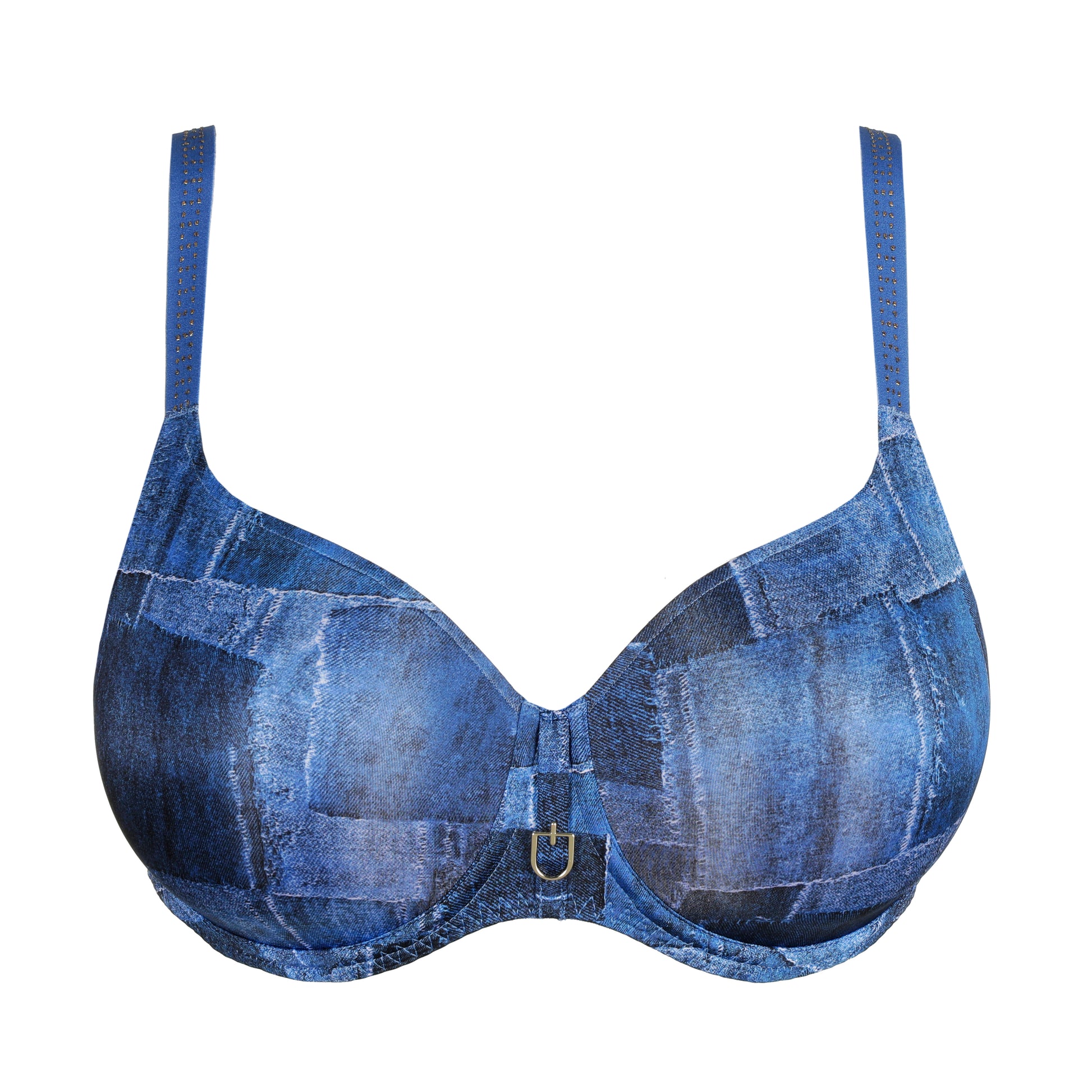 Primadonna Twist Mauna voorgevormde bh - hartvorm Twill Blue