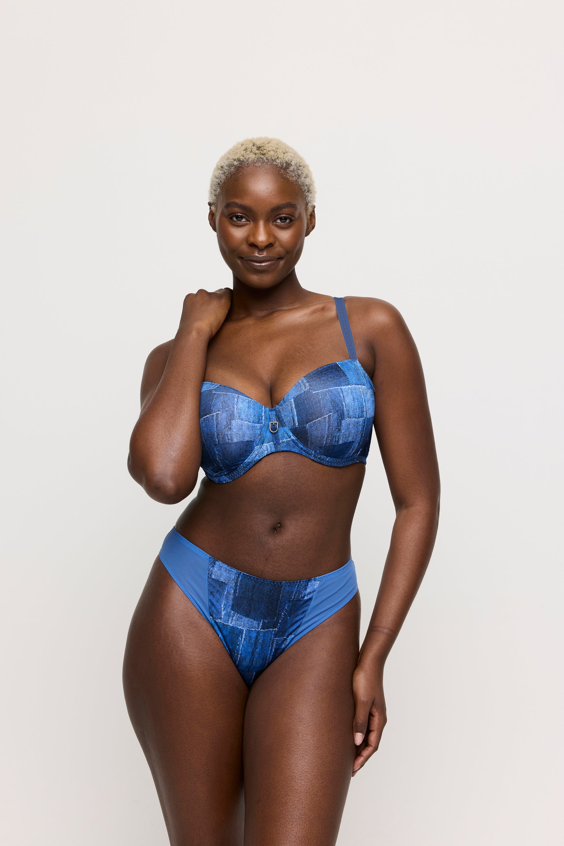 Primadonna Twist Mauna voorgevormde balconette bh Twill Blue
