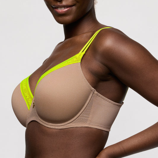 Primadonna Twist Cools voorgevormde bh - hartvorm ginger