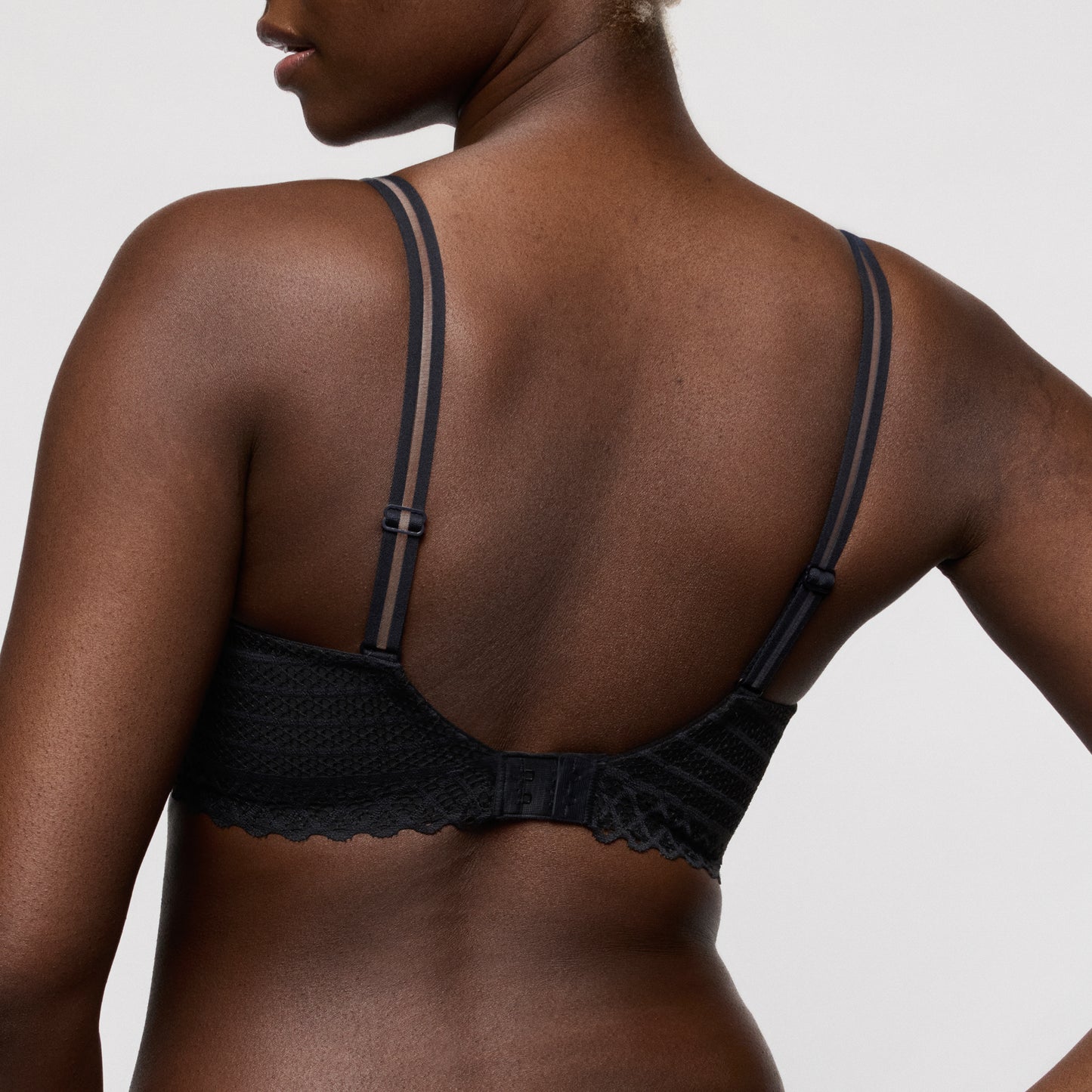 Primadonna Twist Twist side voorgevormde bh - hartvorm charbon
