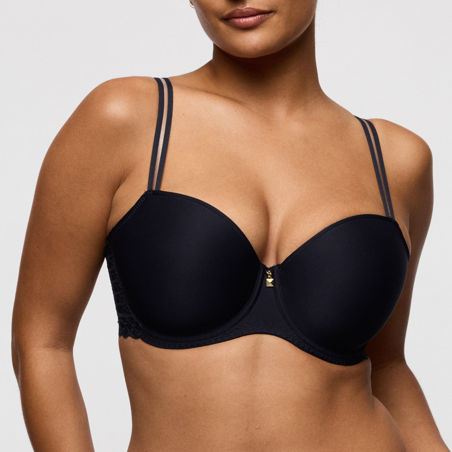 Primadonna Twist Twist side voorgevormde balconette bh charbon