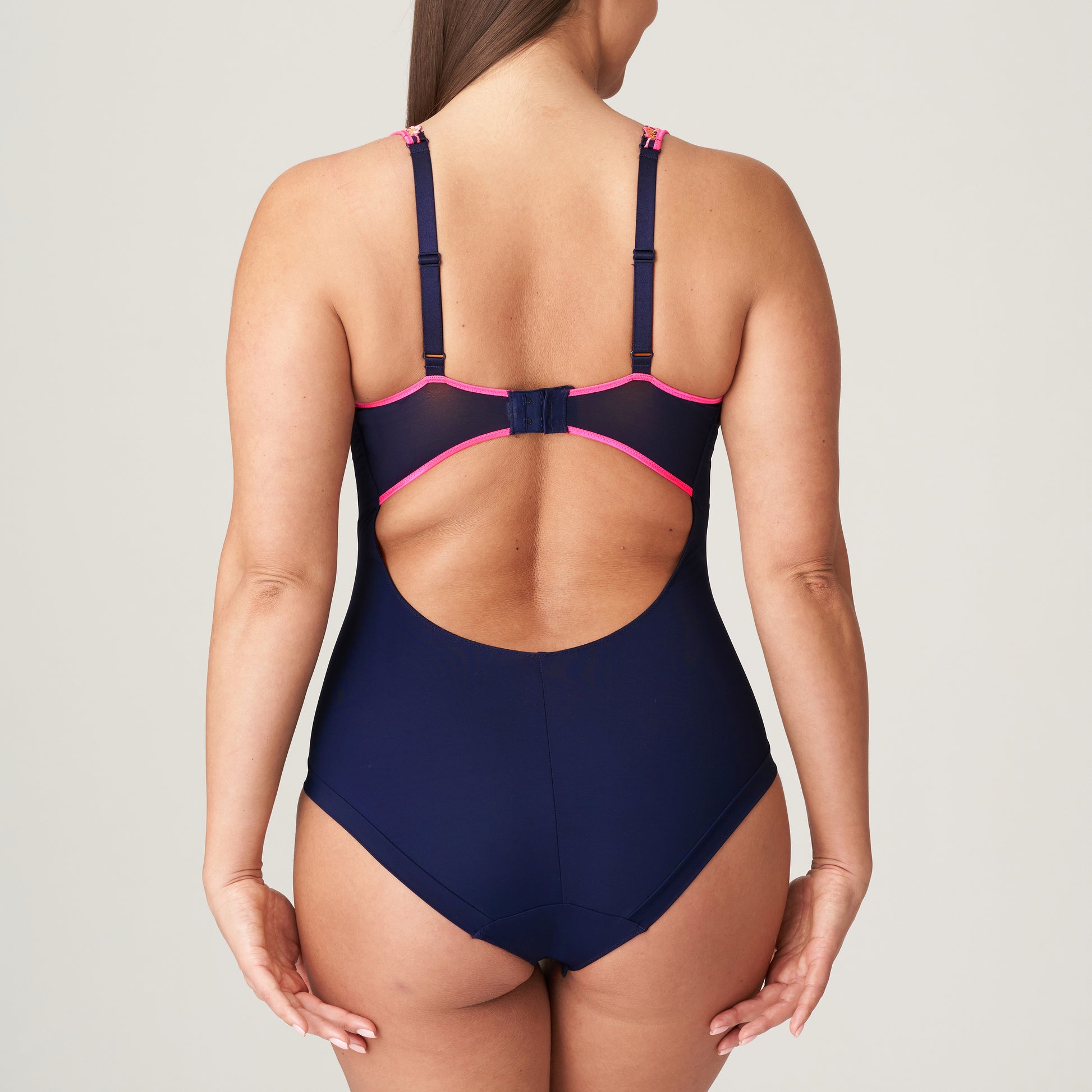 Primadonna Devdaha plunge body halve mousse cups velvet blue