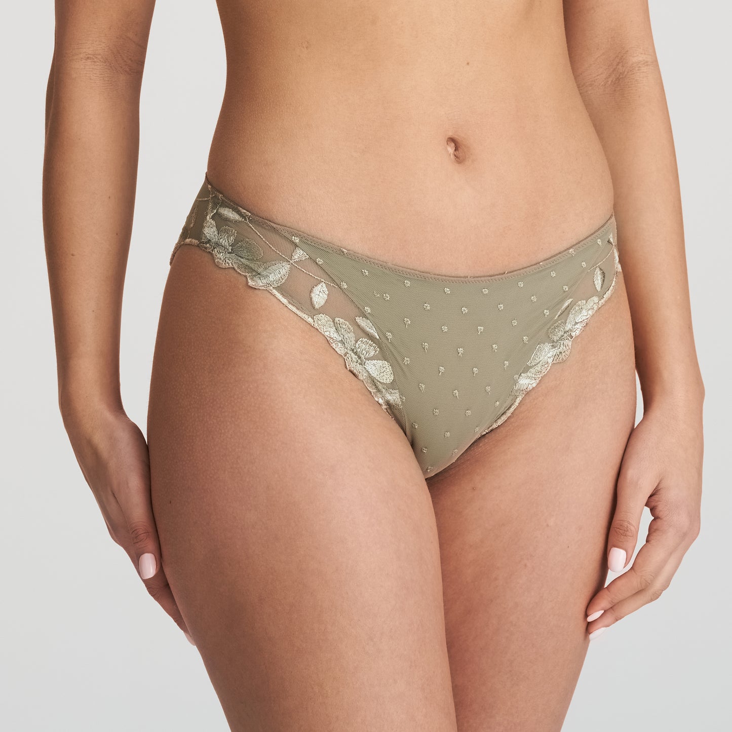 Marie Jo Agnes Italiaanse slip golden olive