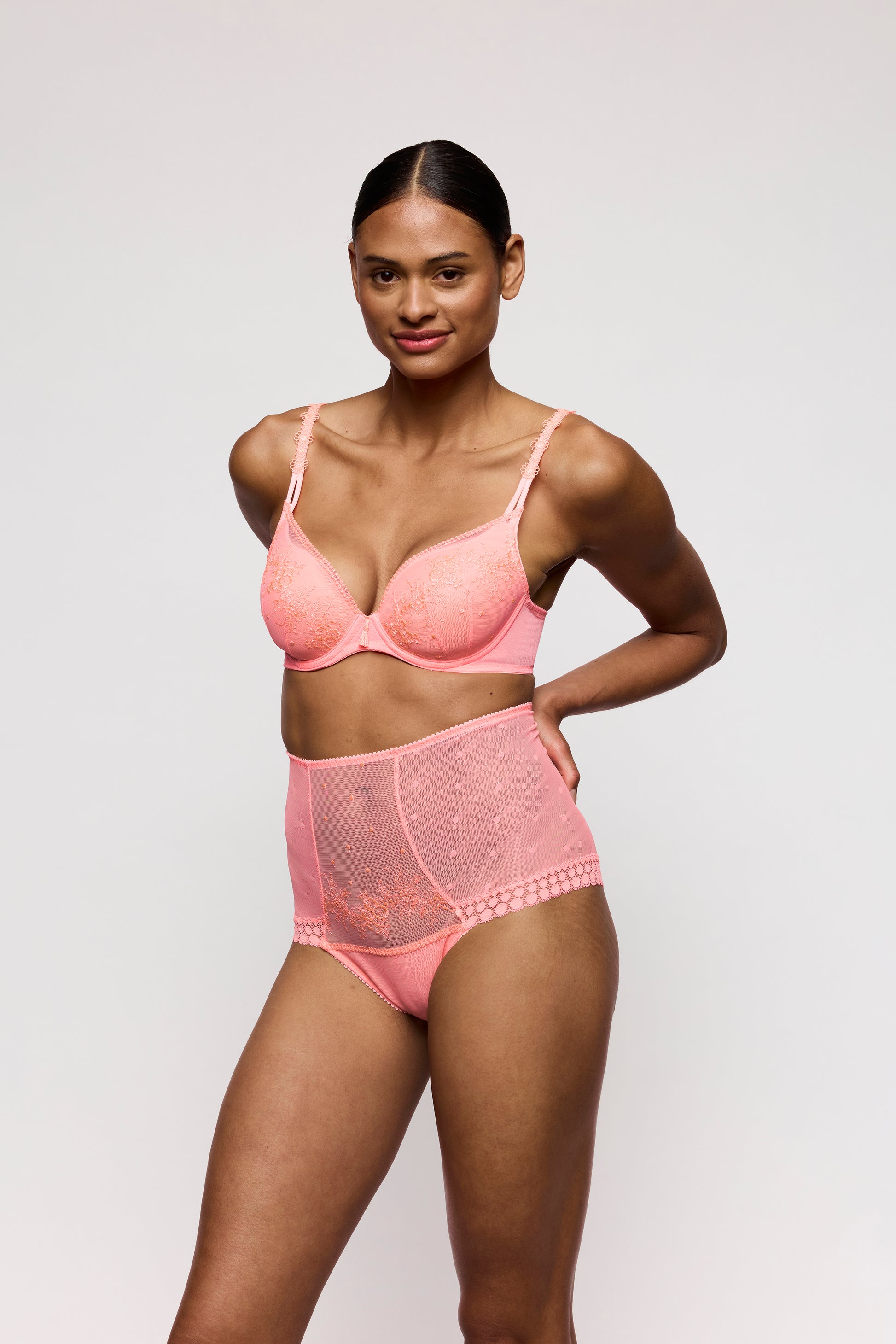 Marie Jo Annaelle tailleslip Neon Peach