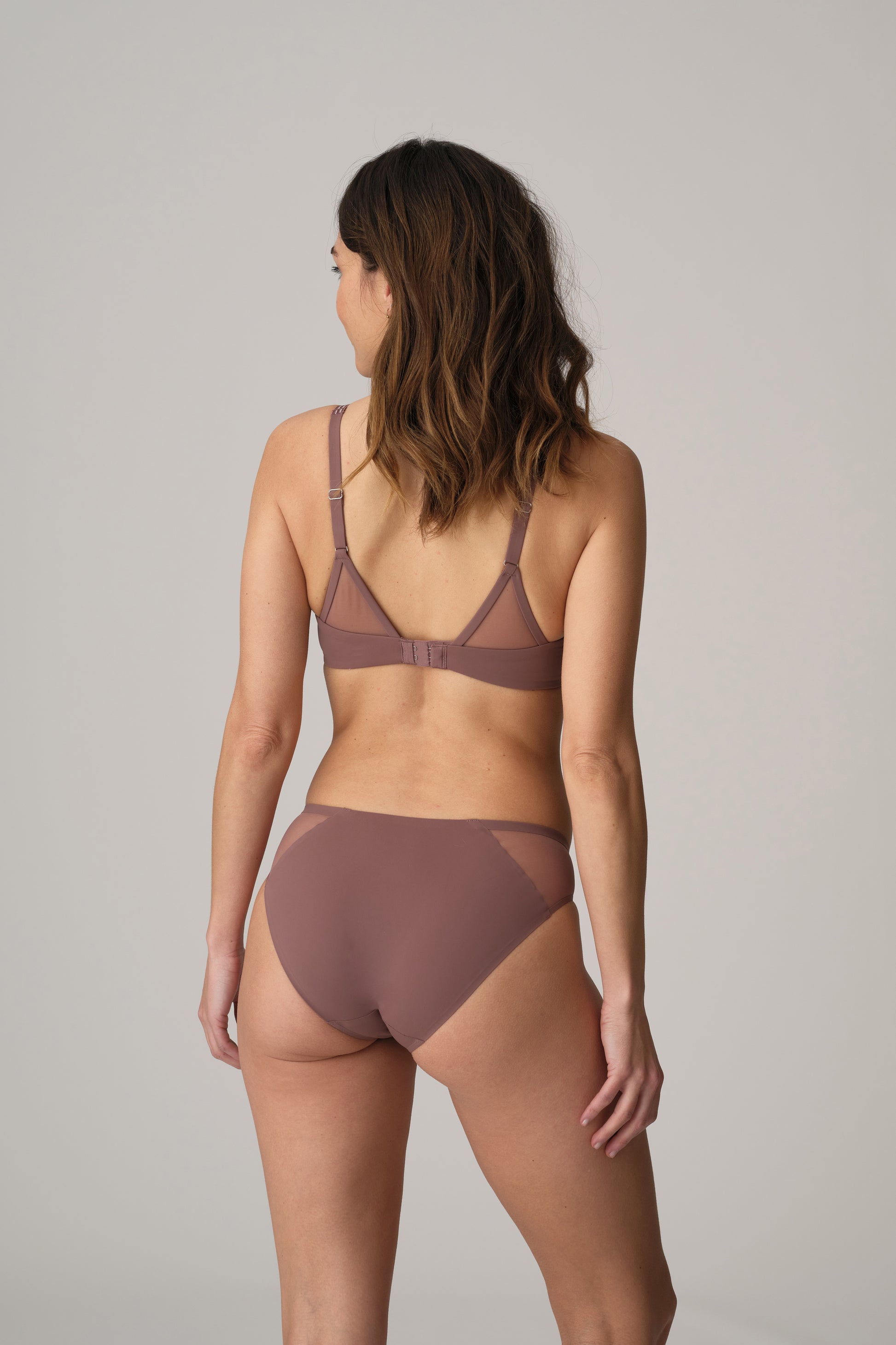 Marie Jo Louie rioslip satin taupe