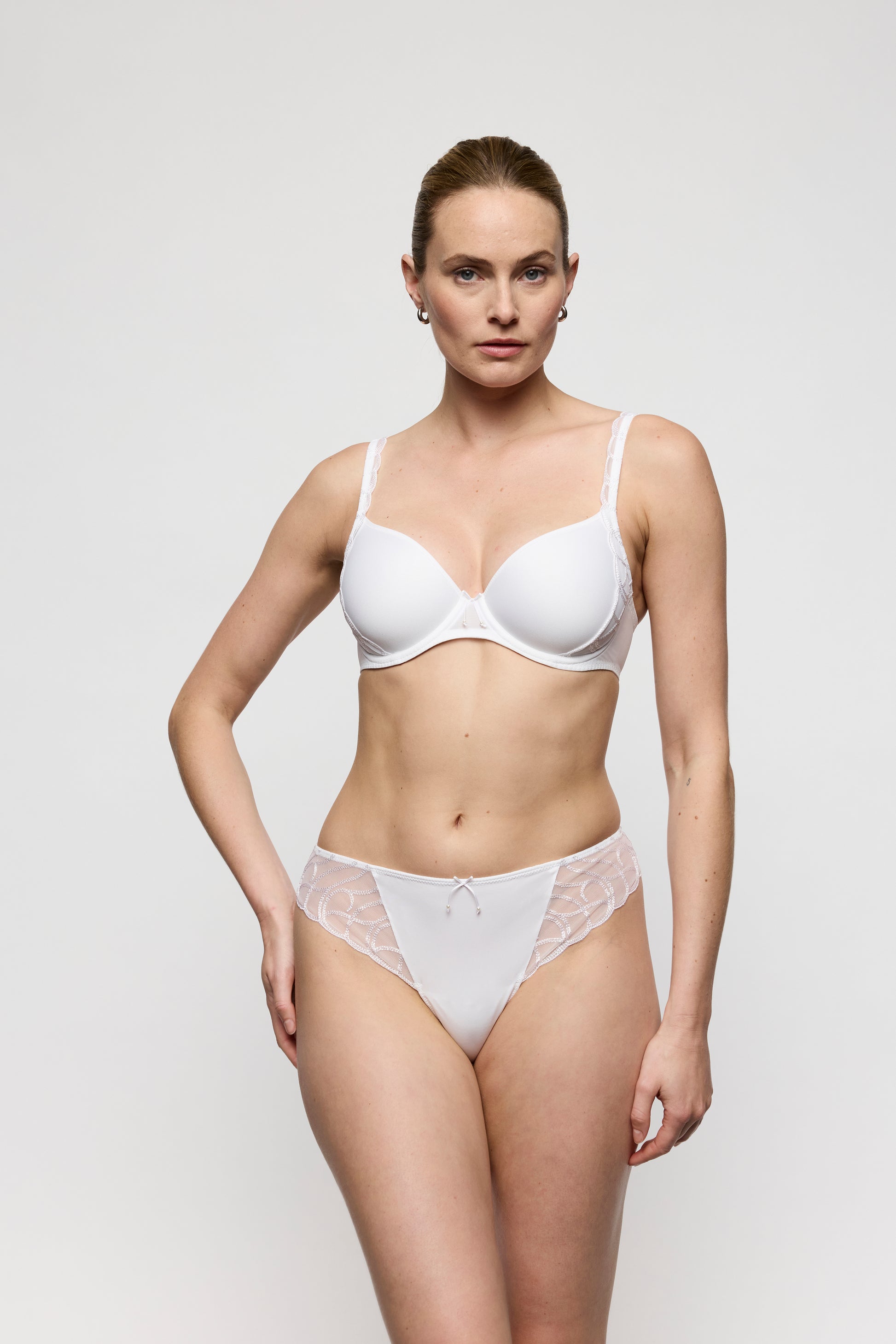 Marie Jo Heleen string Wit