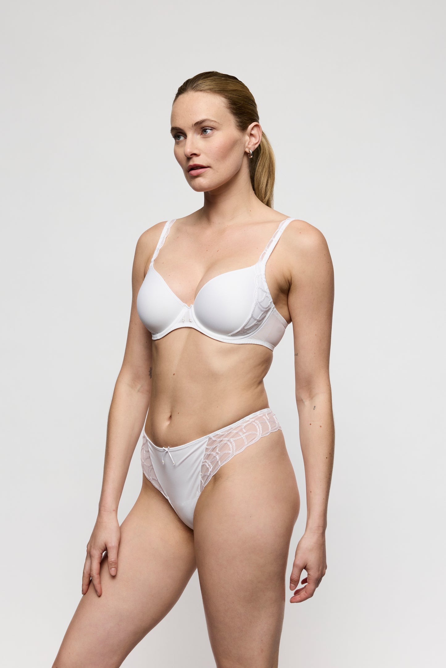 Marie Jo Heleen string Wit
