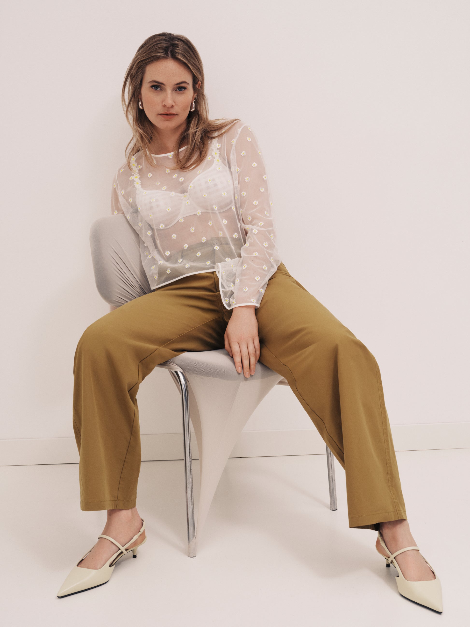 Marie Jo Avero topje zonder cups Ivory Petal