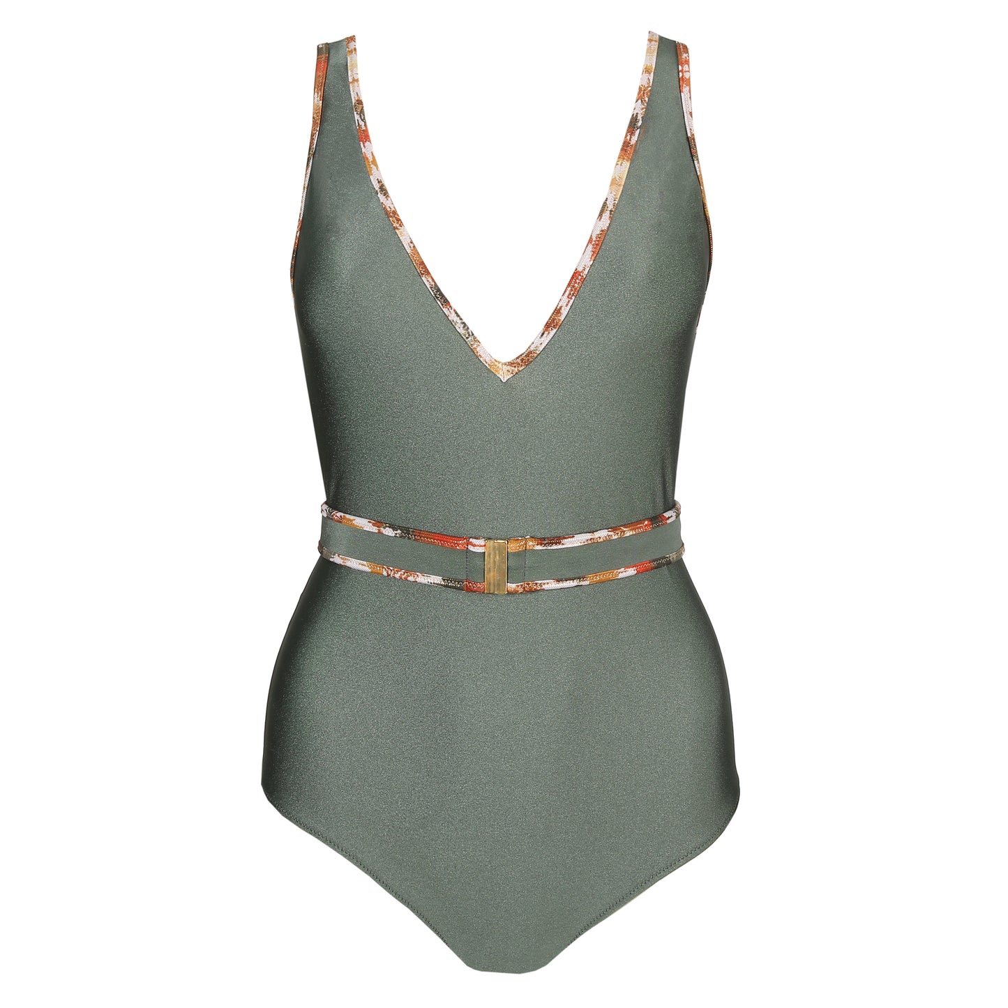 Marie Jo Swim Crete plunge badpak zonder beugels Inca Gold