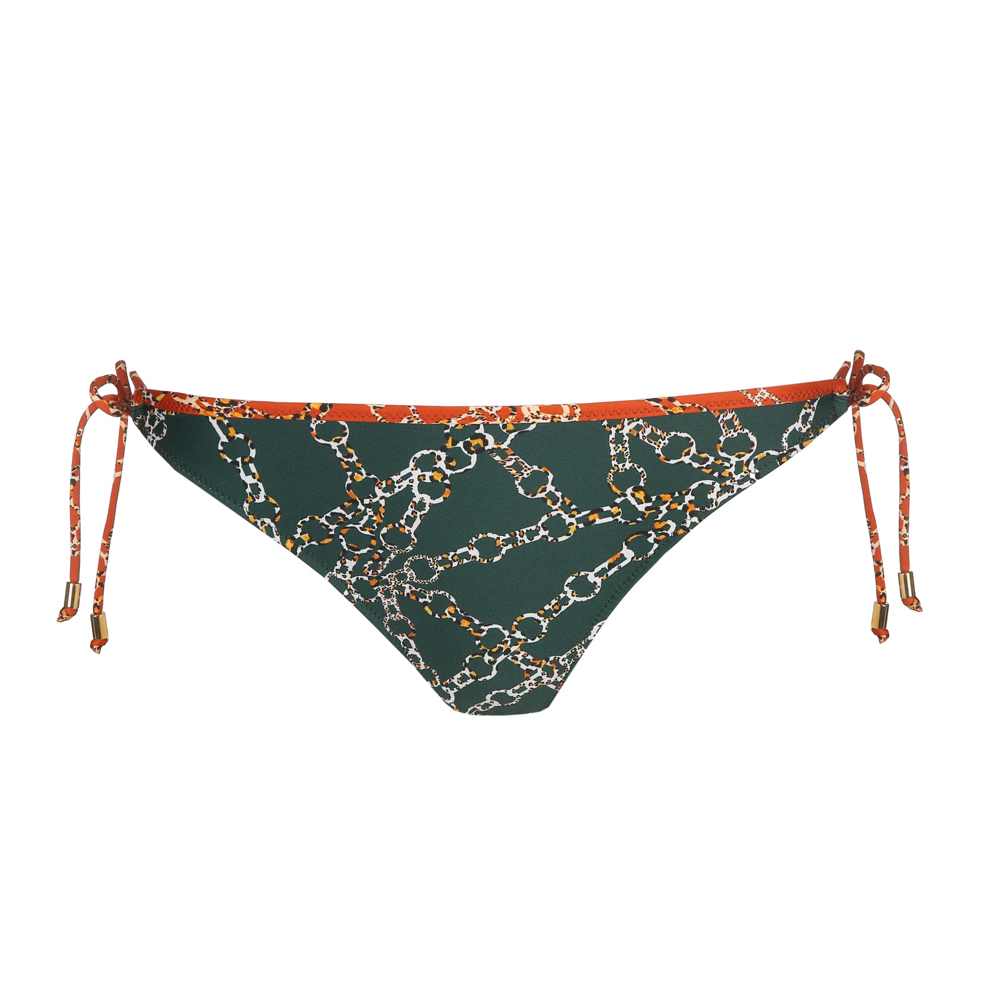 Marie Jo Swim Tazar bikini heupslip met koordjes Malachite