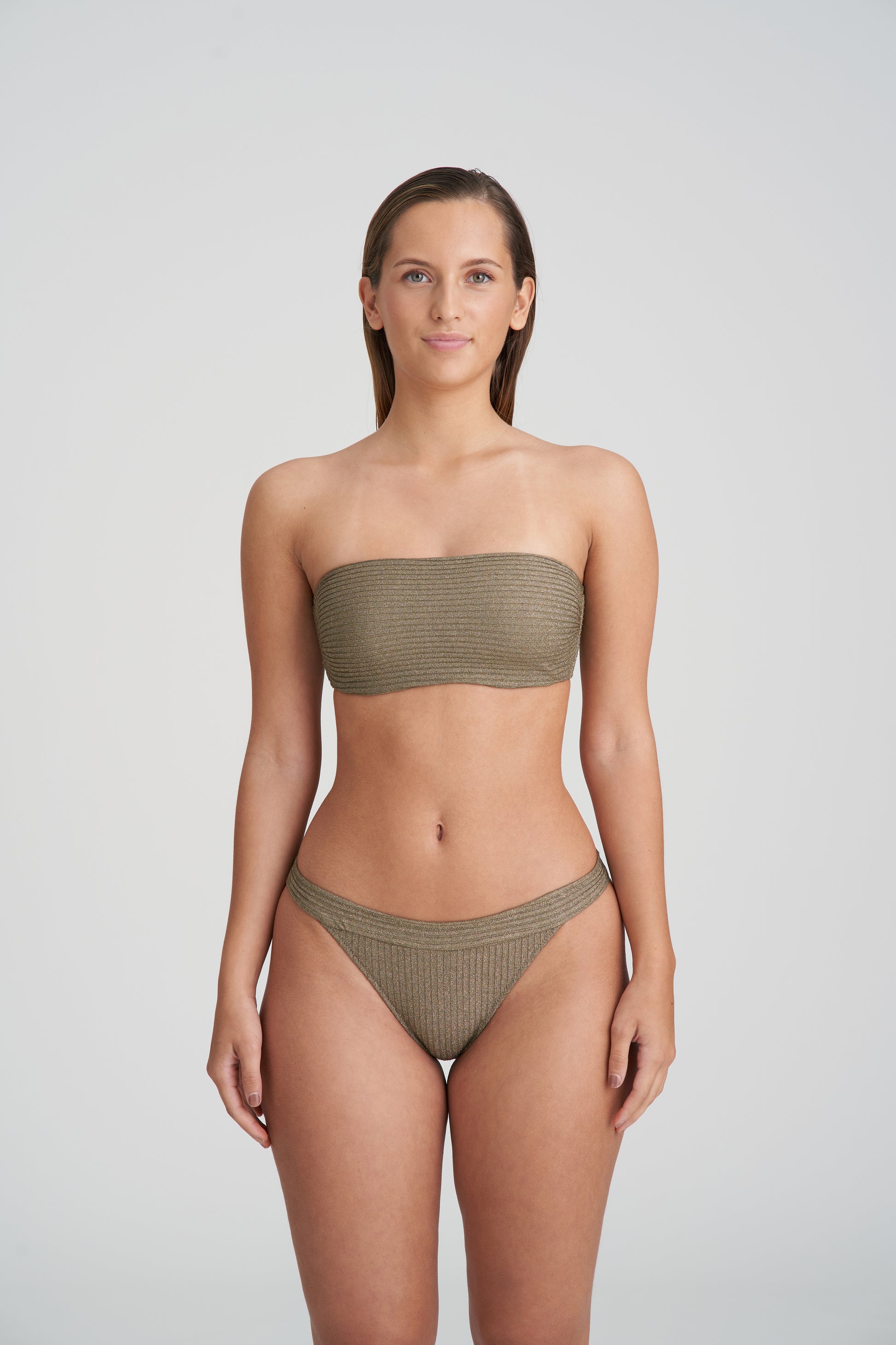 Marie Jo Swim Tinjis speciale bikinislip golden olive