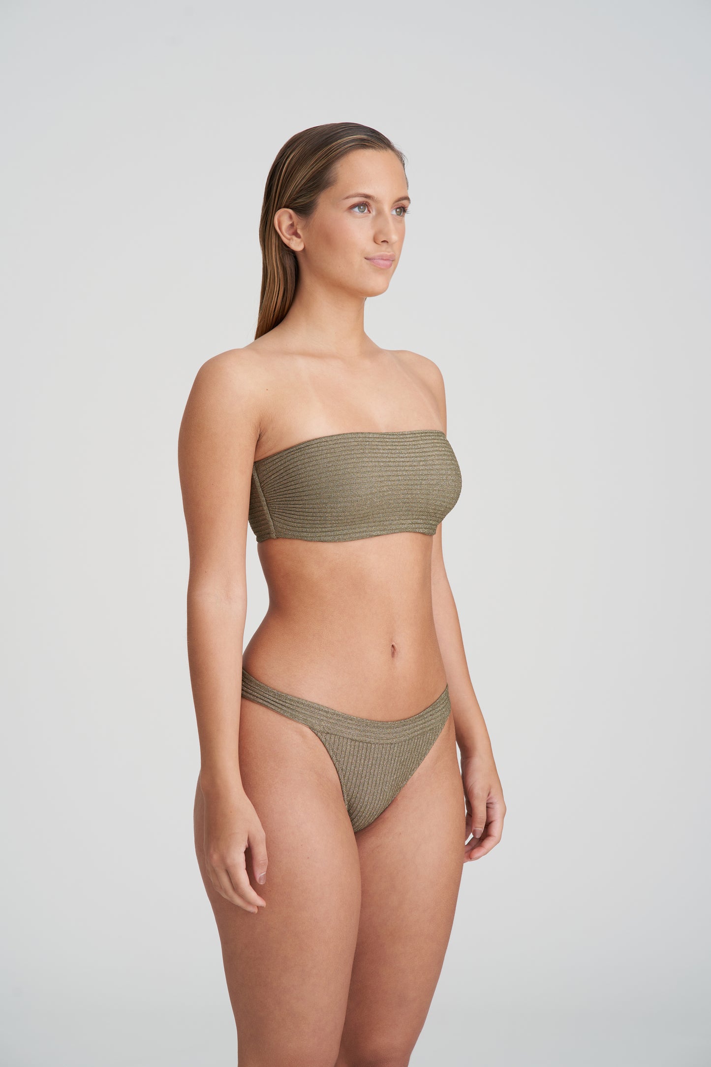 Marie Jo Swim Tinjis speciale bikinislip golden olive