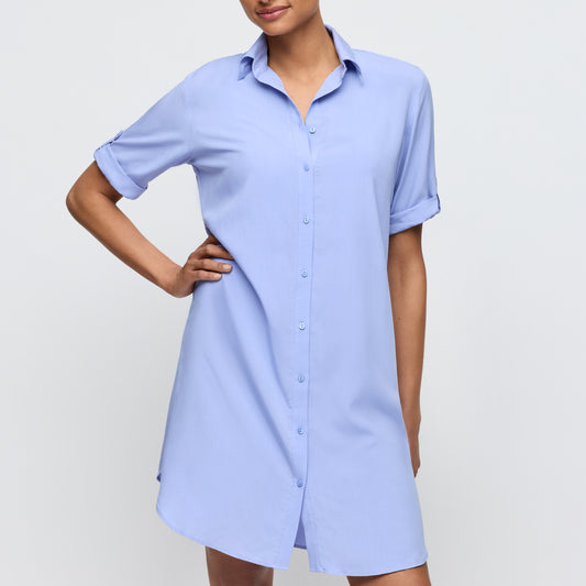 Marie Jo Swim Tinjis badmode kort jurkje Sparkling dusk