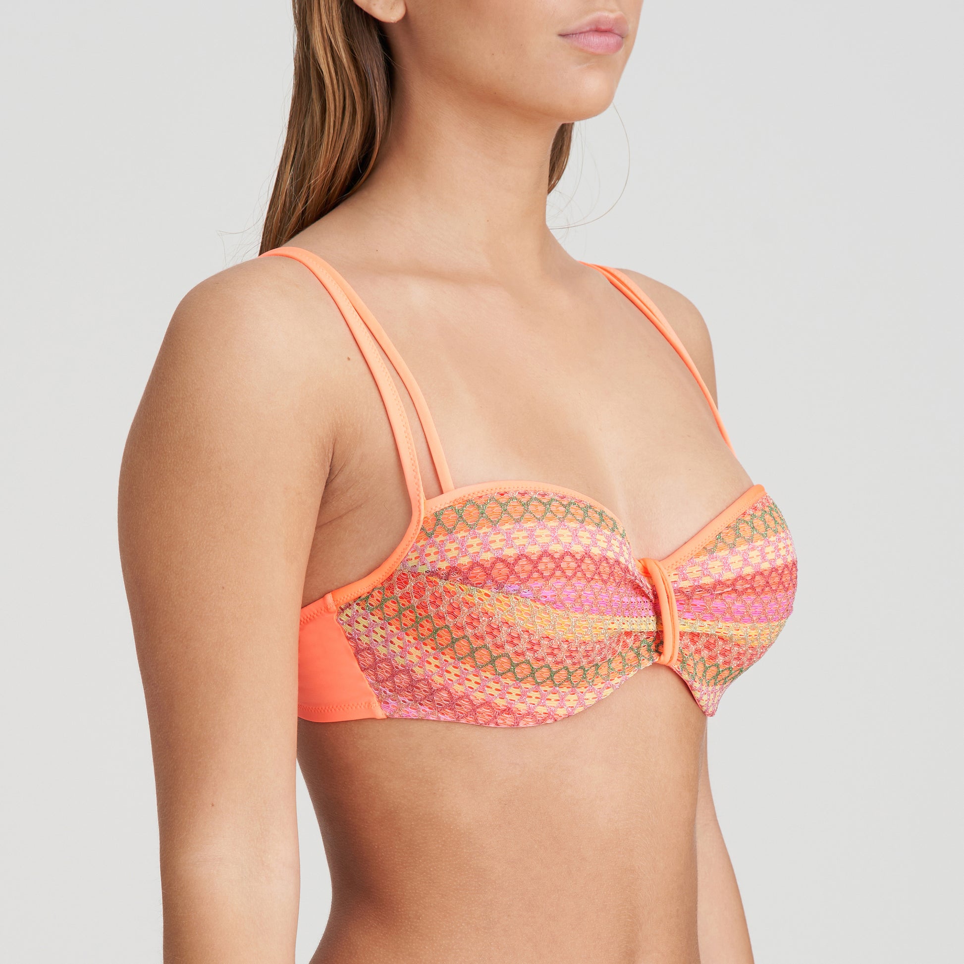 Marie Jo Swim Almoshi voorgevormde balconette bikini juicy peach