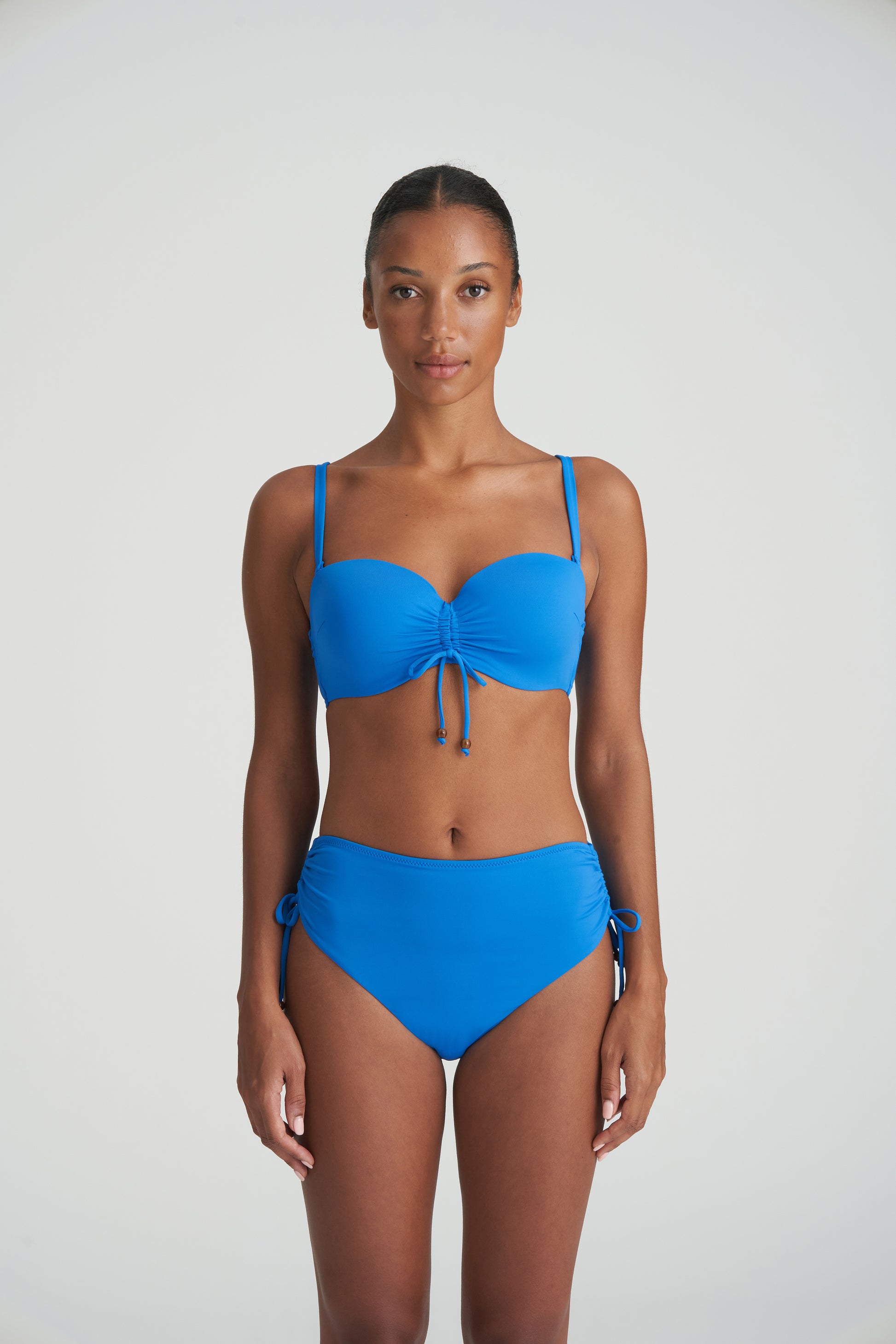 Marie Jo Swim Flidais voorgevormde bikini strapless mistral blauw