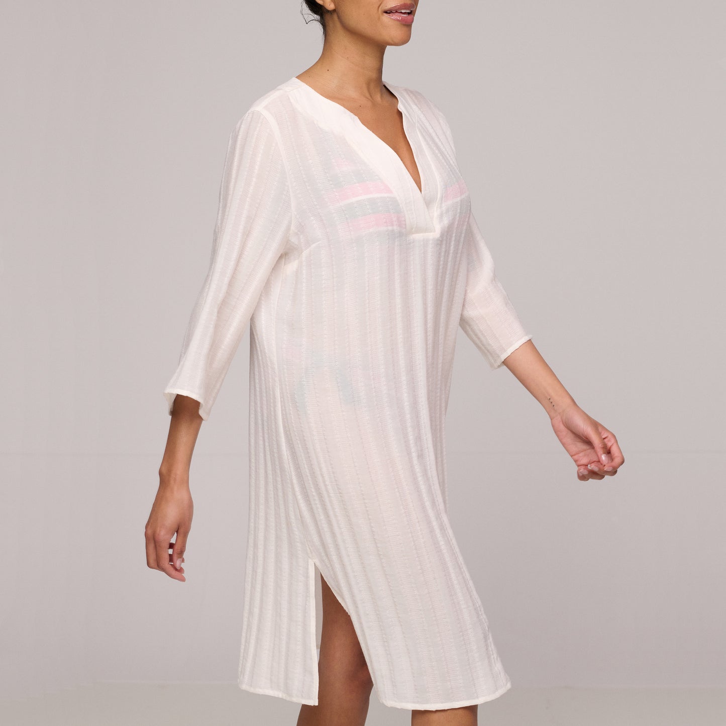 Marie Jo Swim Anneke badmode caftan Pink Noise