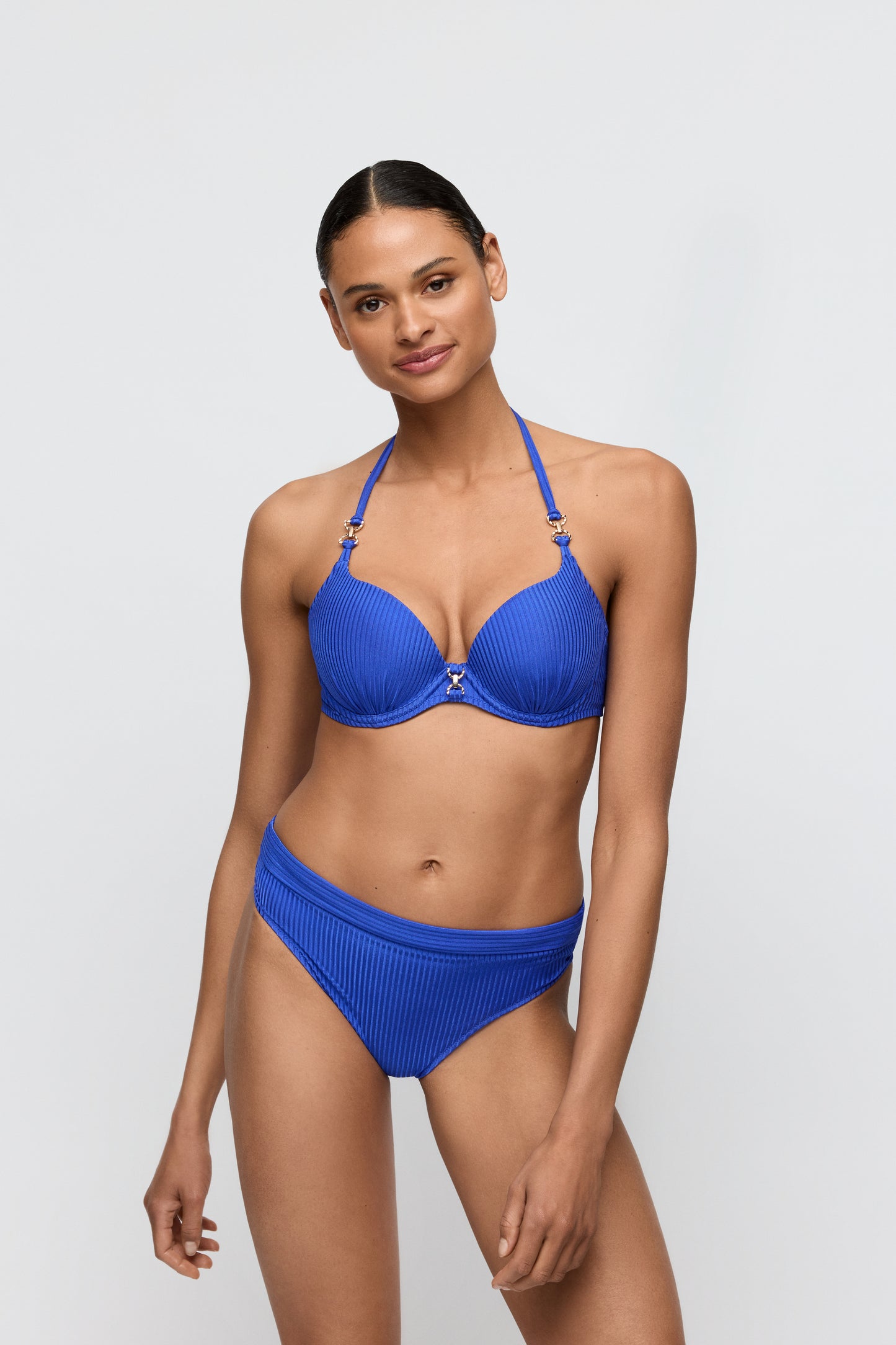 Marie Jo Swim Emly bikini slip met omslag Electric Blue