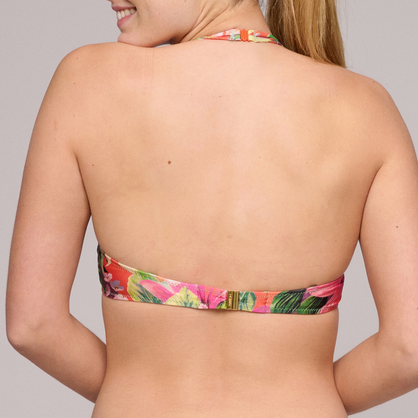 Marie Jo Swim Norma jeanne voorgevormde plunge bikinitop Tropical Sunset