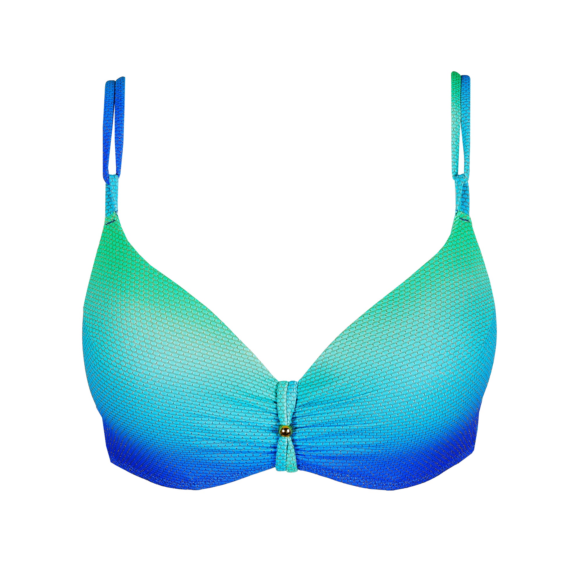 Marie Jo Swim Nusa dua voorgevormde plunge bikinitop Seascape