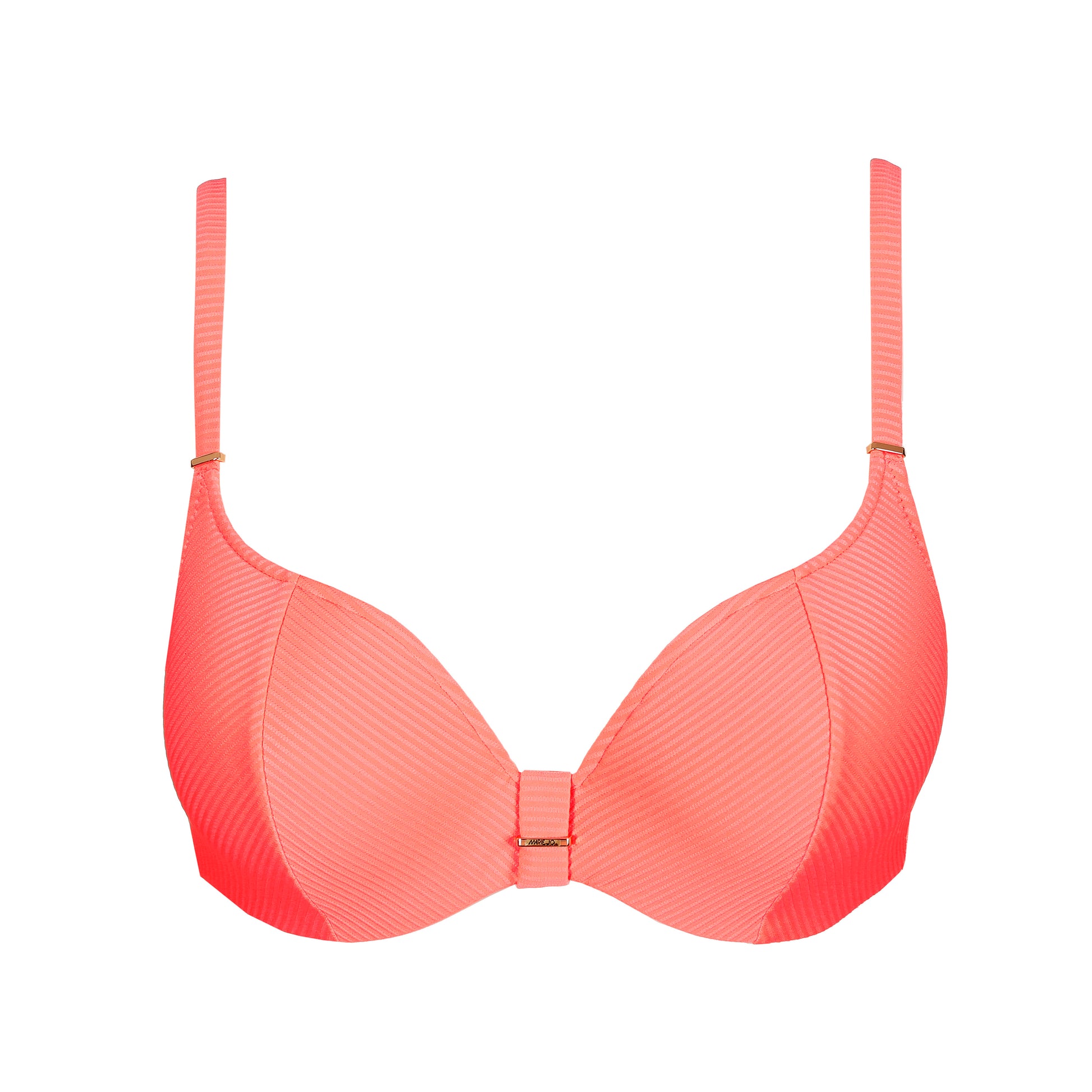 Marie Jo Swim Cassie voorgevormde bikini hartvorm Neon Fiesta