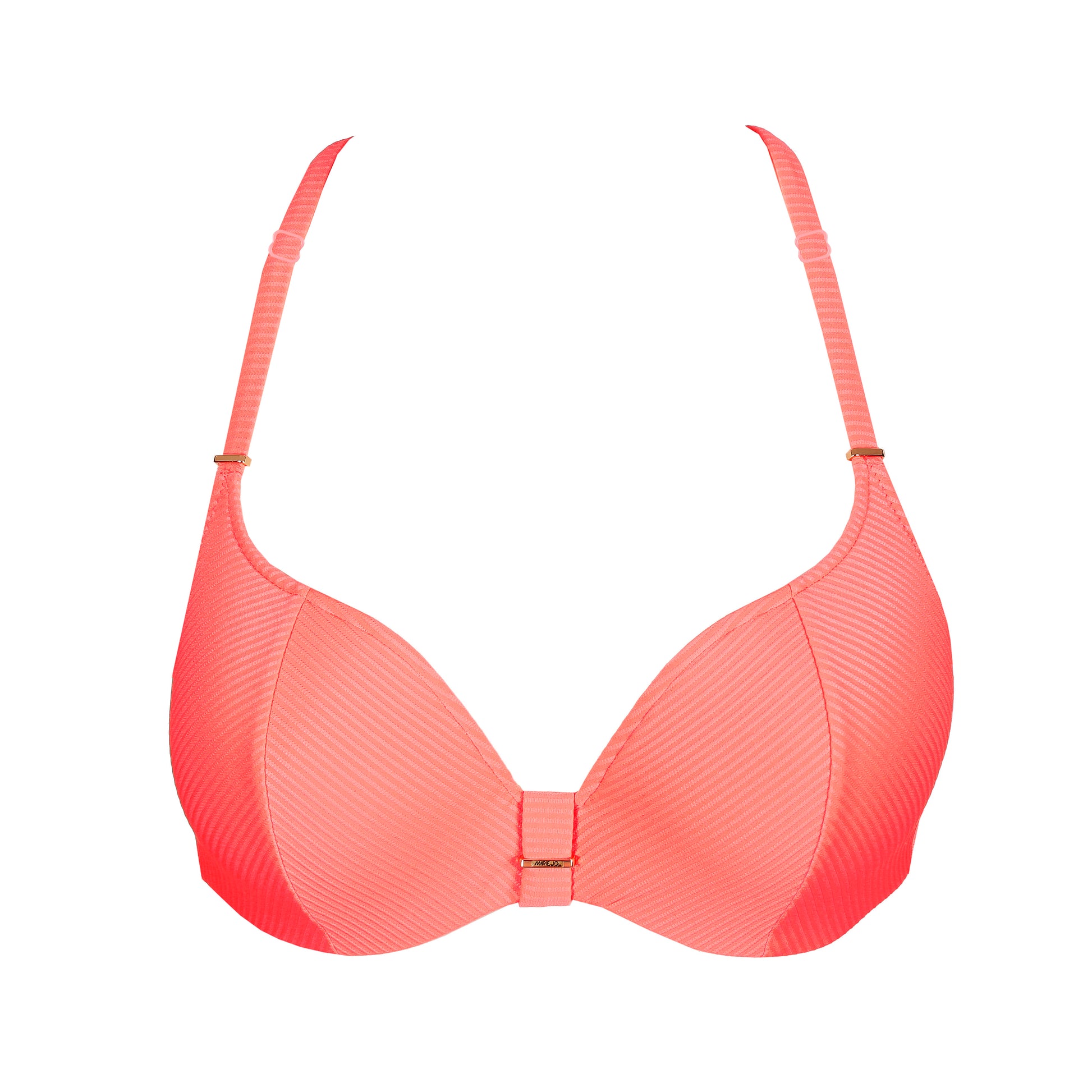 Marie Jo Swim Cassie voorgevormde bikini hartvorm Neon Fiesta