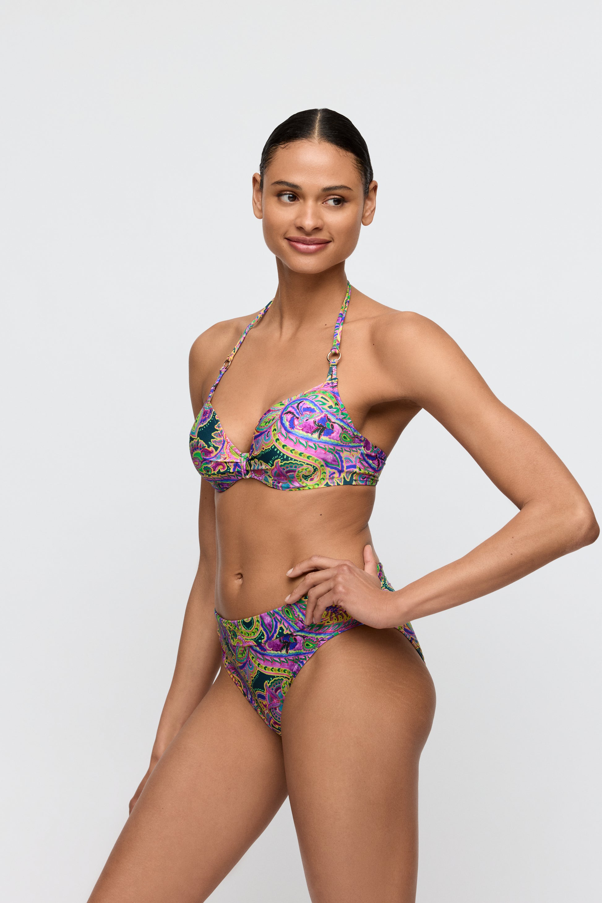 Marie Jo Swim Jolise voorgevormde bikini hartvorm Tropical Paisley