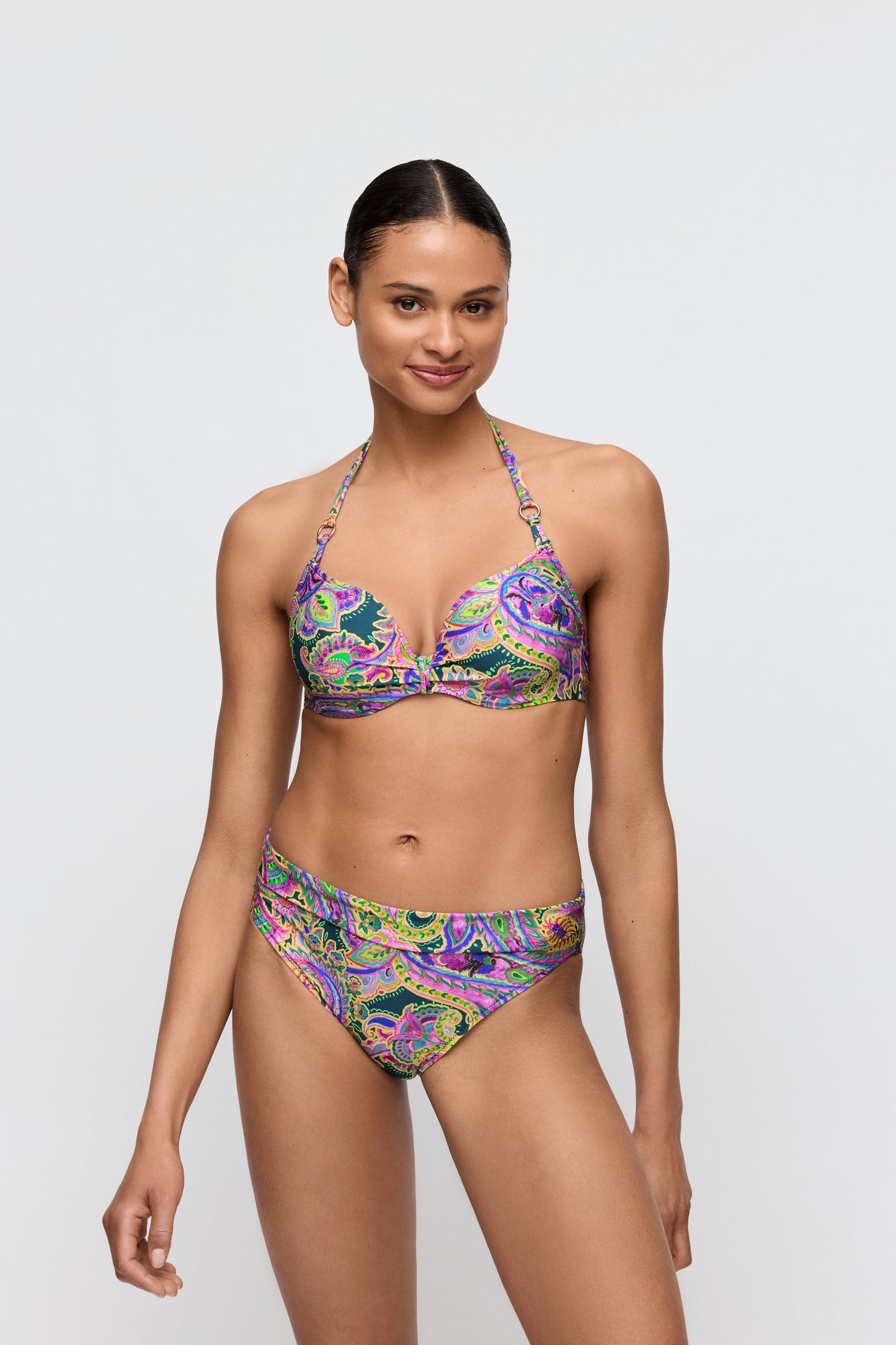Marie Jo Swim Jolise bikini slip met omslag Tropical Paisley