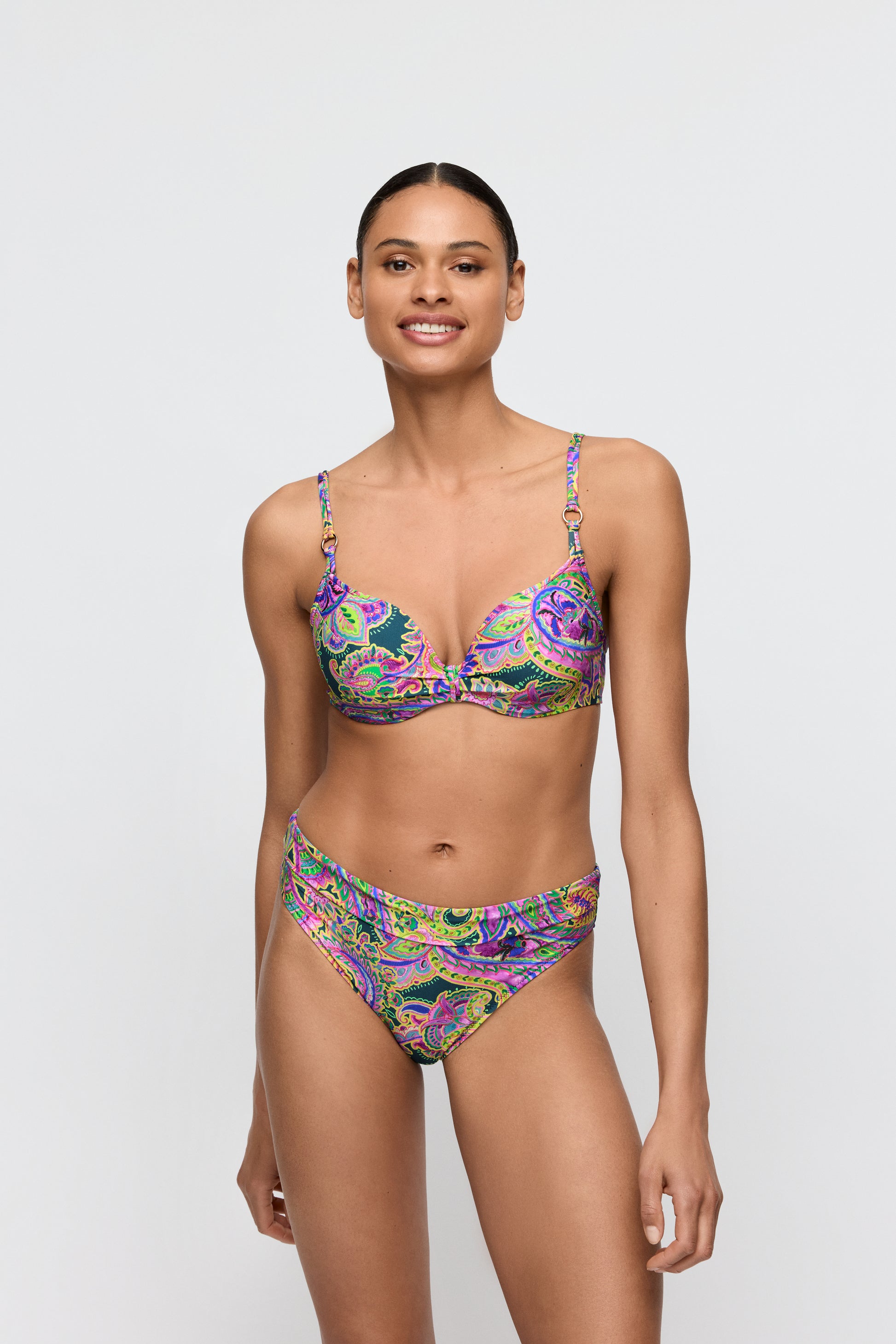 Marie Jo Swim Jolise bikini slip met omslag Tropical Paisley