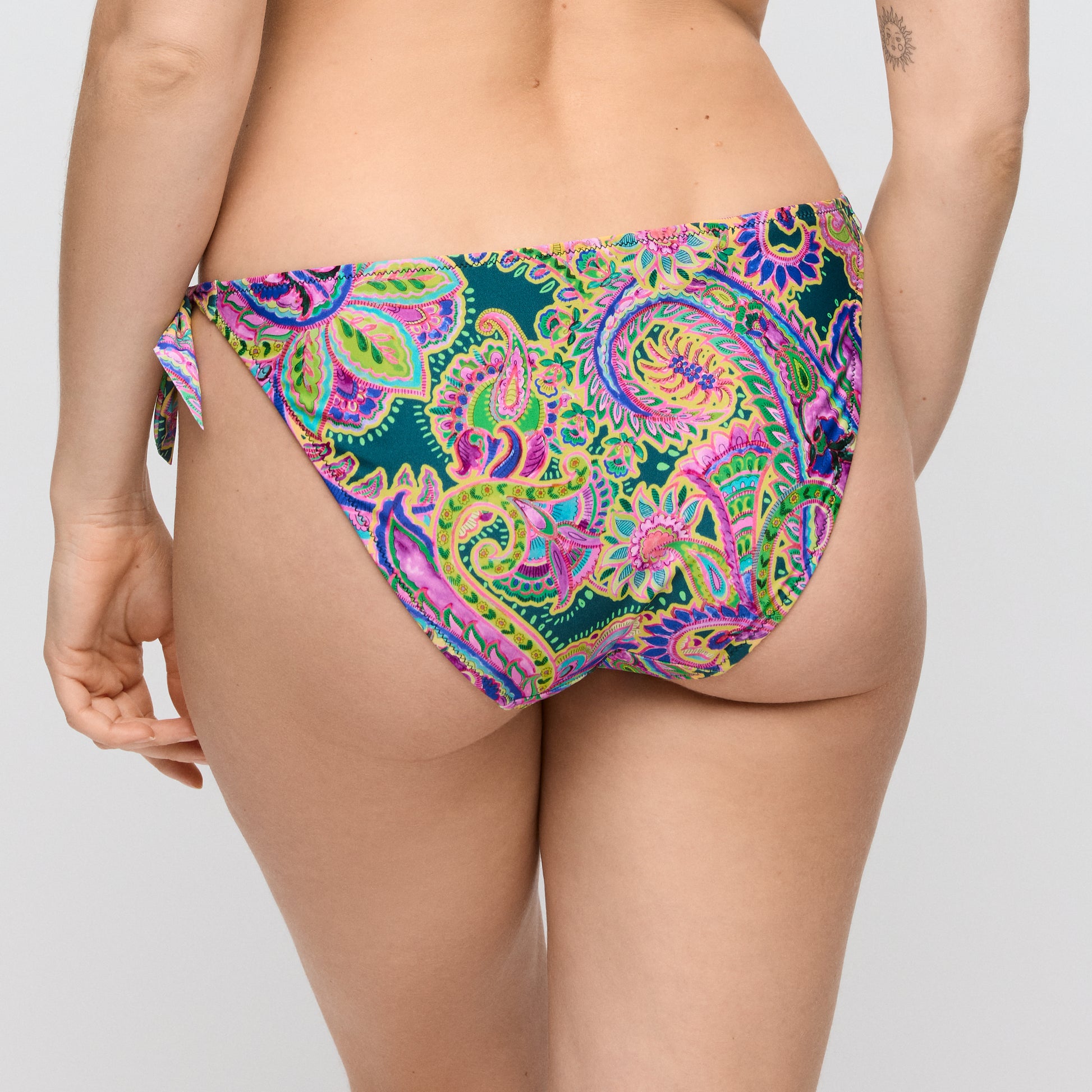 Marie Jo Swim Jolise bikini heupslip met koordjes Tropical Paisley