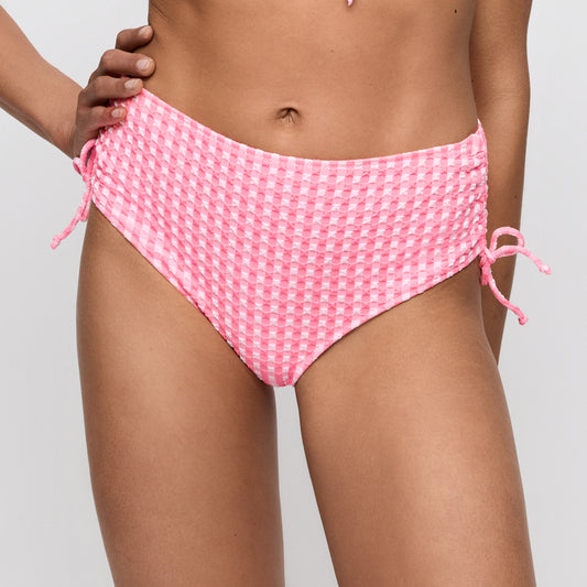 Marie Jo Swim Mary lynn bikini tailleslip met koordjes Rose Gingham