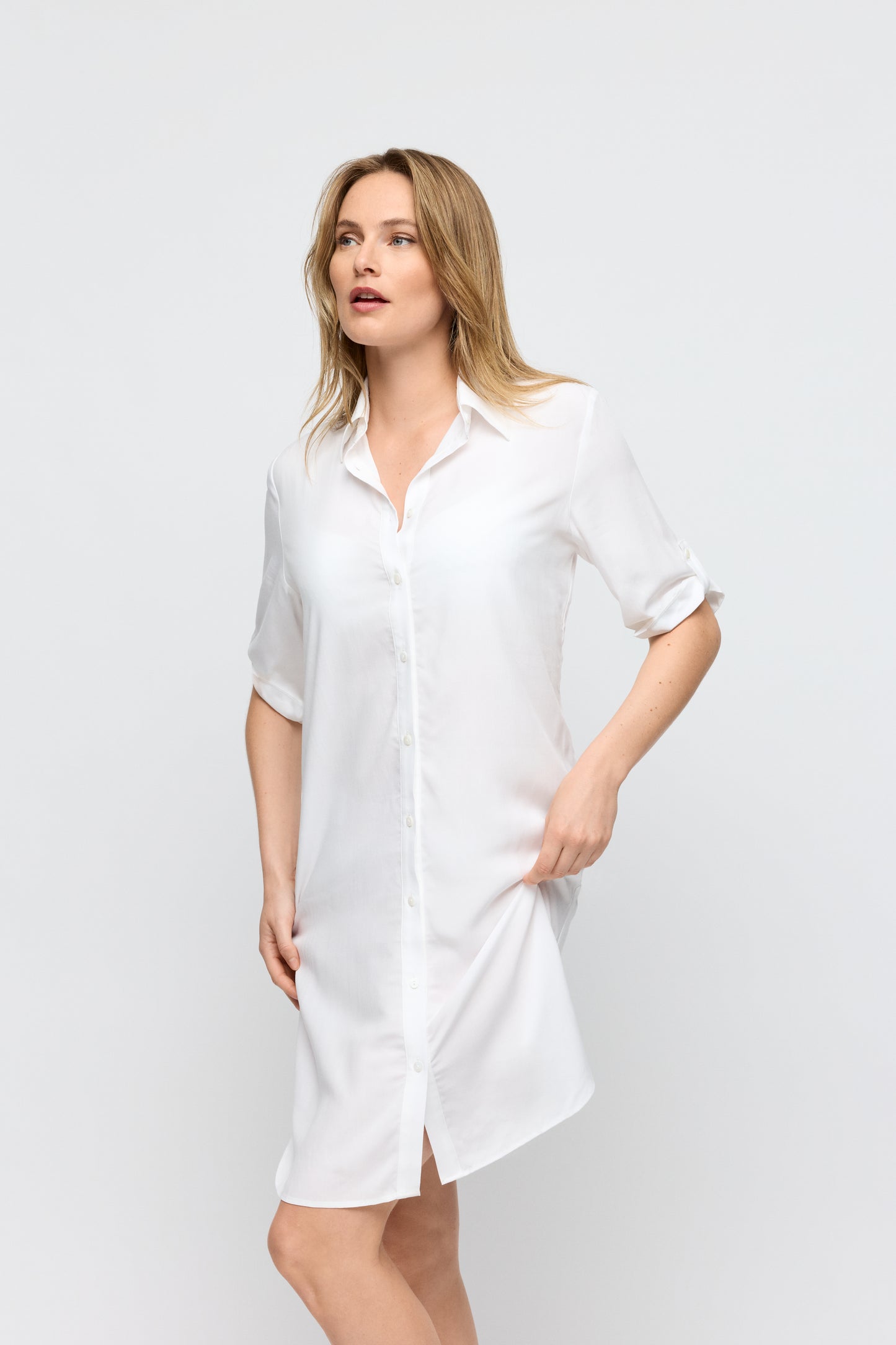 Marie Jo Swim Taleah badmode kort jurkje elfin white