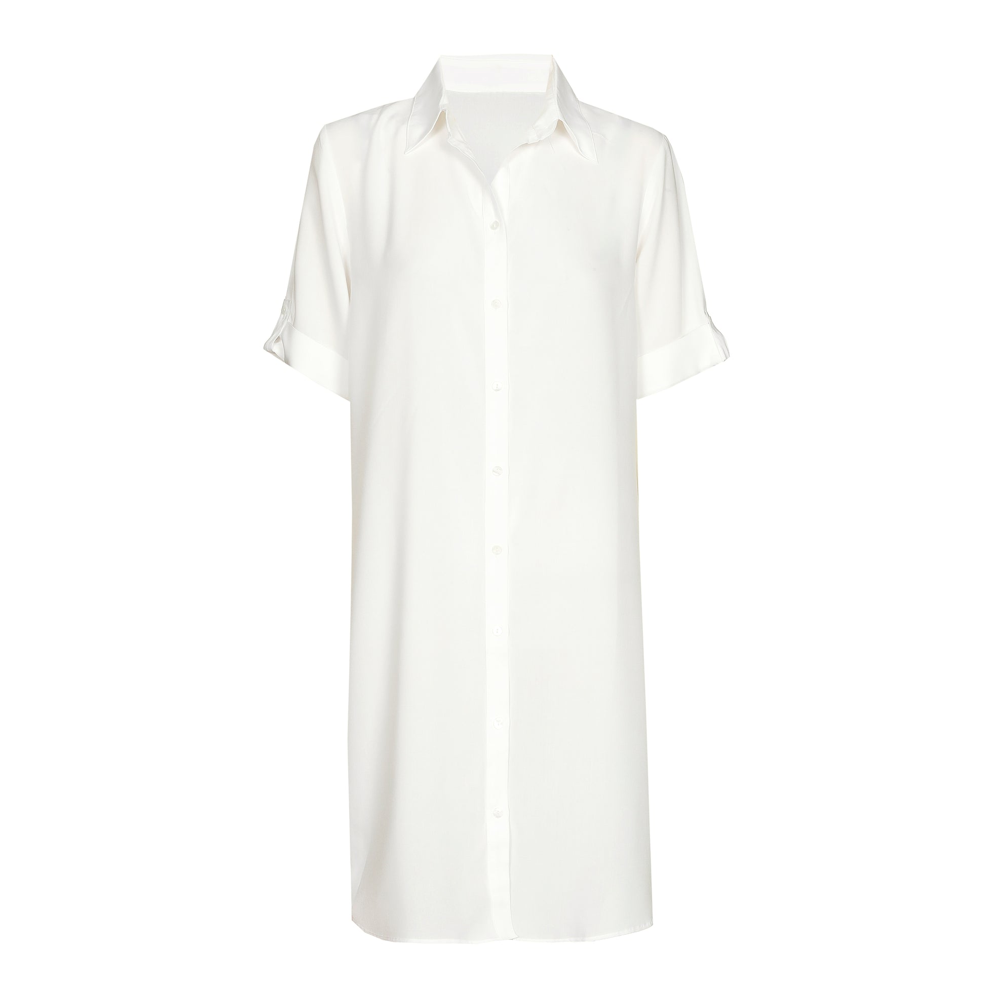 Marie Jo Swim Taleah badmode kort jurkje elfin white
