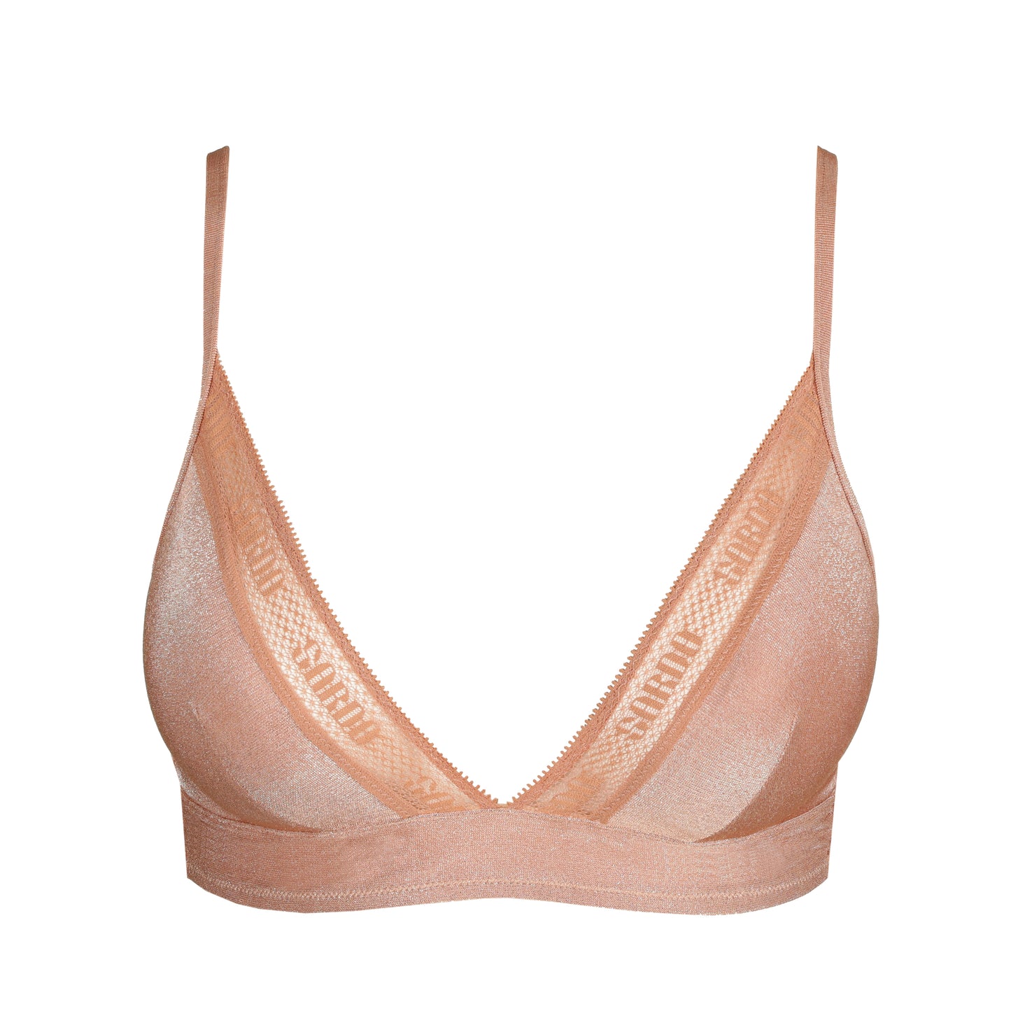 Sarda Carreras voorgevormde bralette Warm Tan