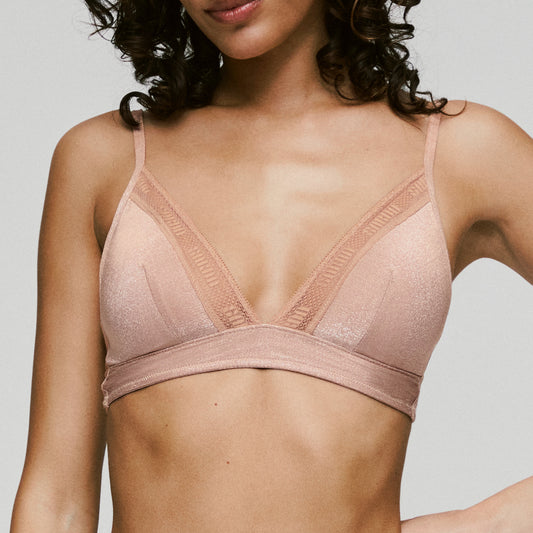 Sarda Carreras voorgevormde bralette Warm Tan