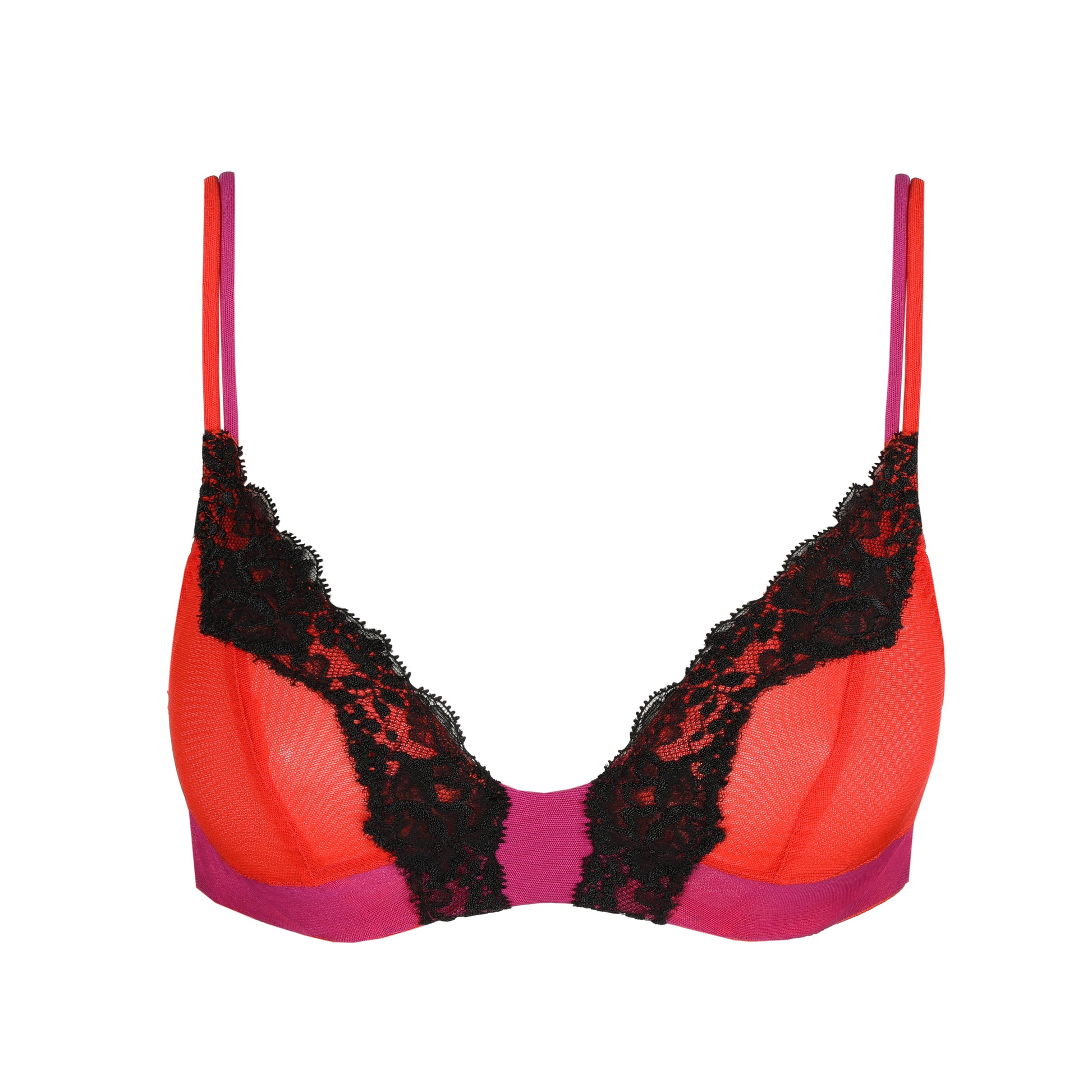 Sarda Bremer plunge bh hot lava