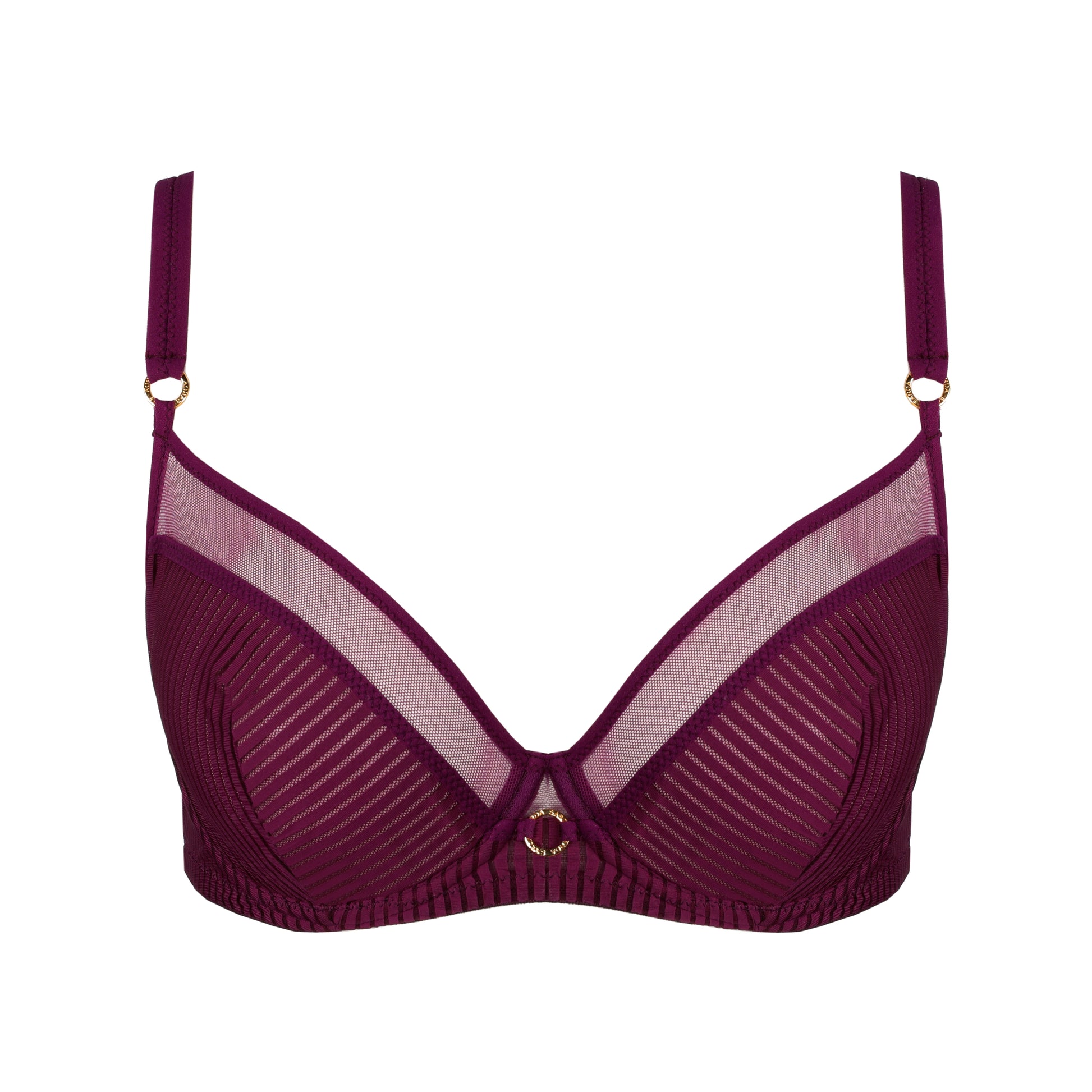 Sarda Radia volle cup bh glossy purple
