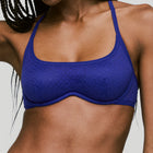 Sarda Asin bralette flexi wire crazy blue