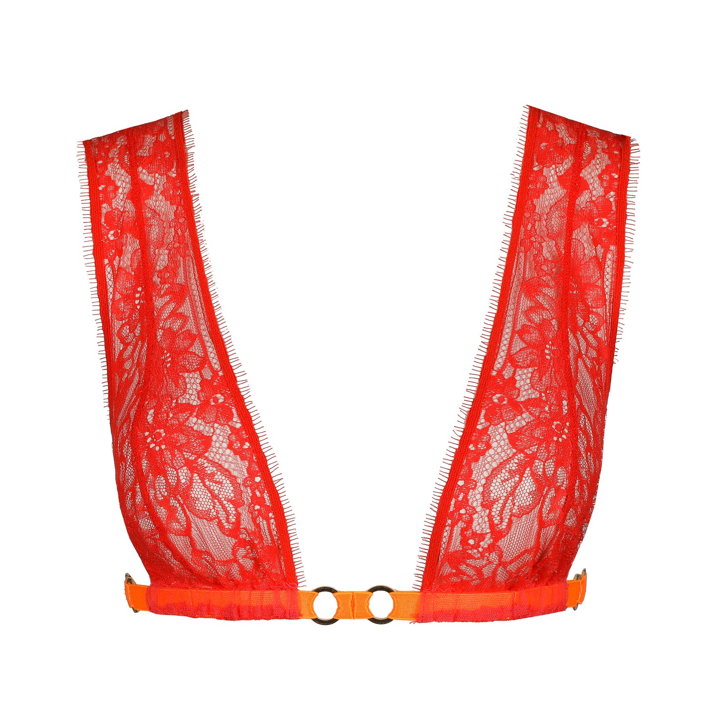 Sarda Lovelace bralette hibiscus