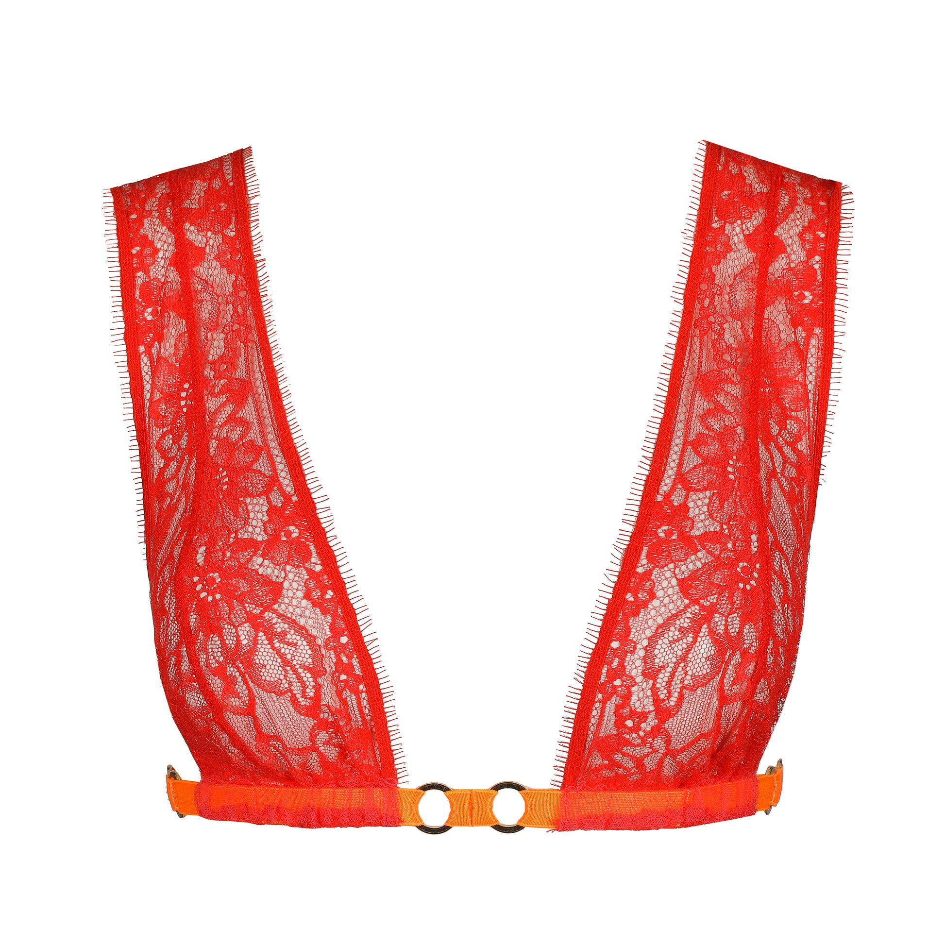 Sarda Lovelace bralette hibiscus