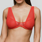 Sarda Chalmers bralette flexi wire hot lava